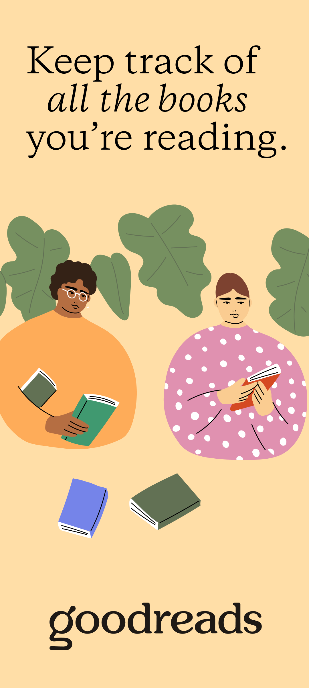 اسکرین شات 1 برنامه Goodreads: Book Tracker & More