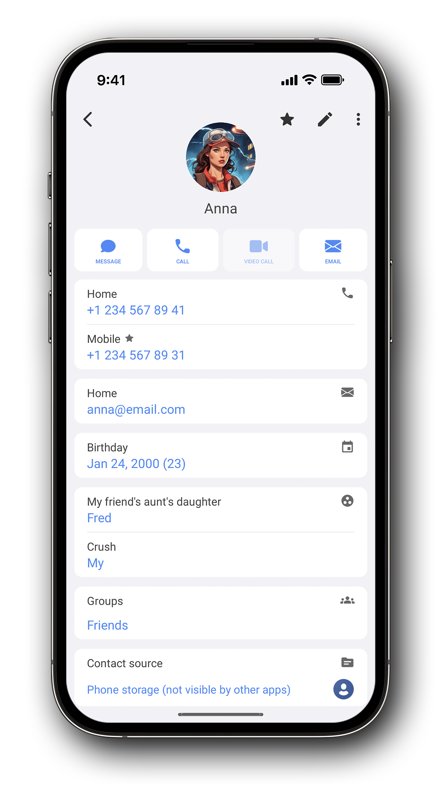 اسکرین شات 8 برنامه Right Contacts