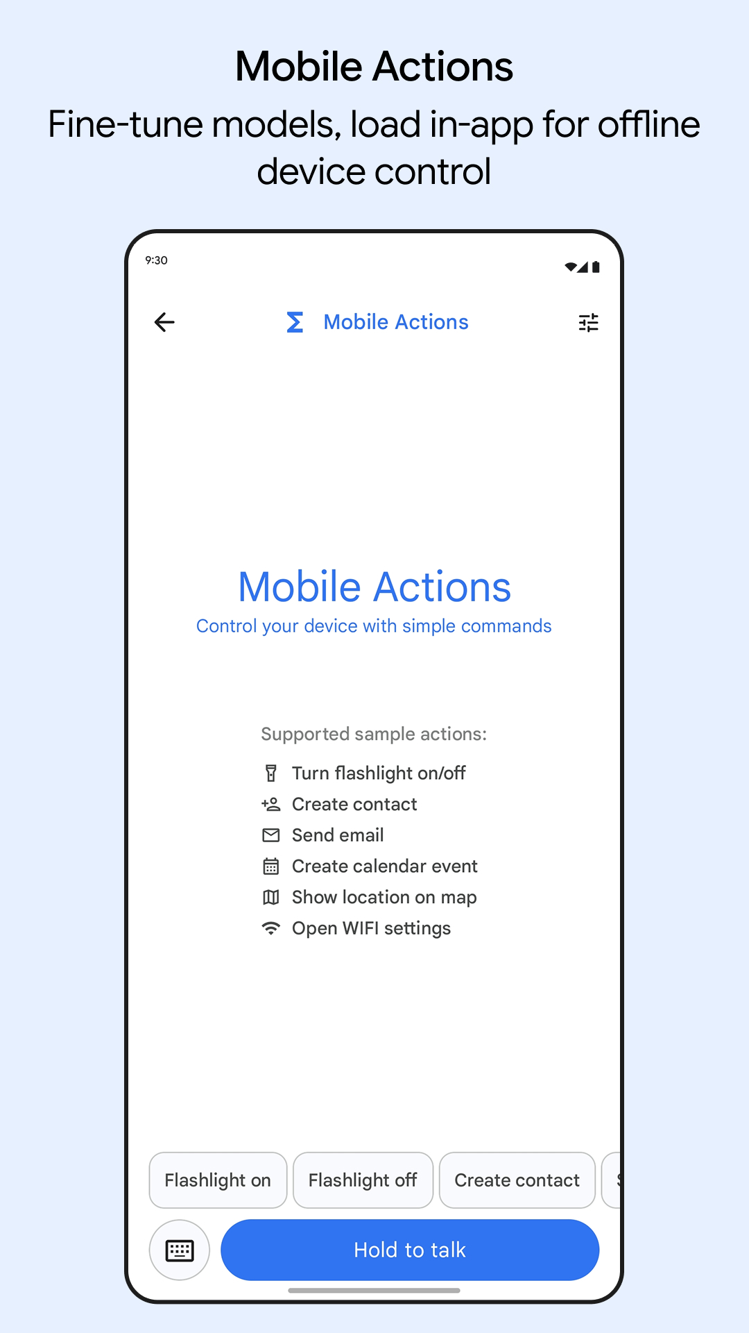 اسکرین شات 6 برنامه Google AI Edge Gallery