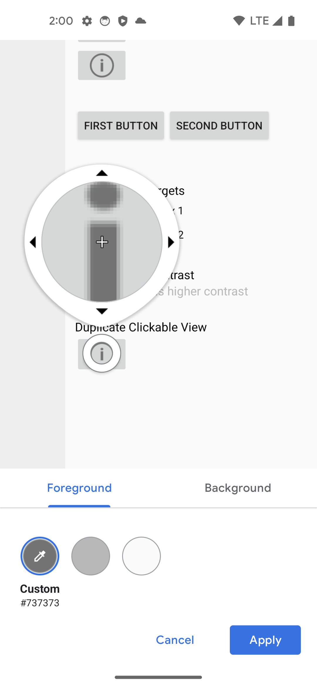 اسکرین شات 5 برنامه Accessibility Scanner