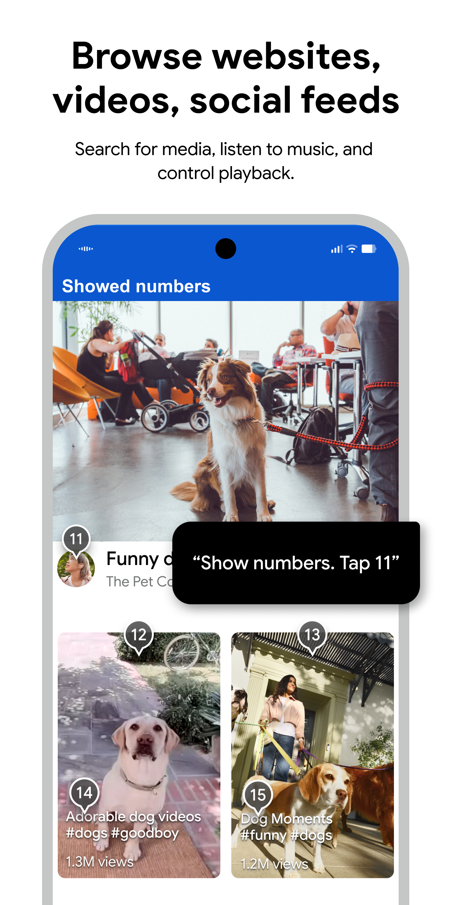 اسکرین شات 3 برنامه Voice Access