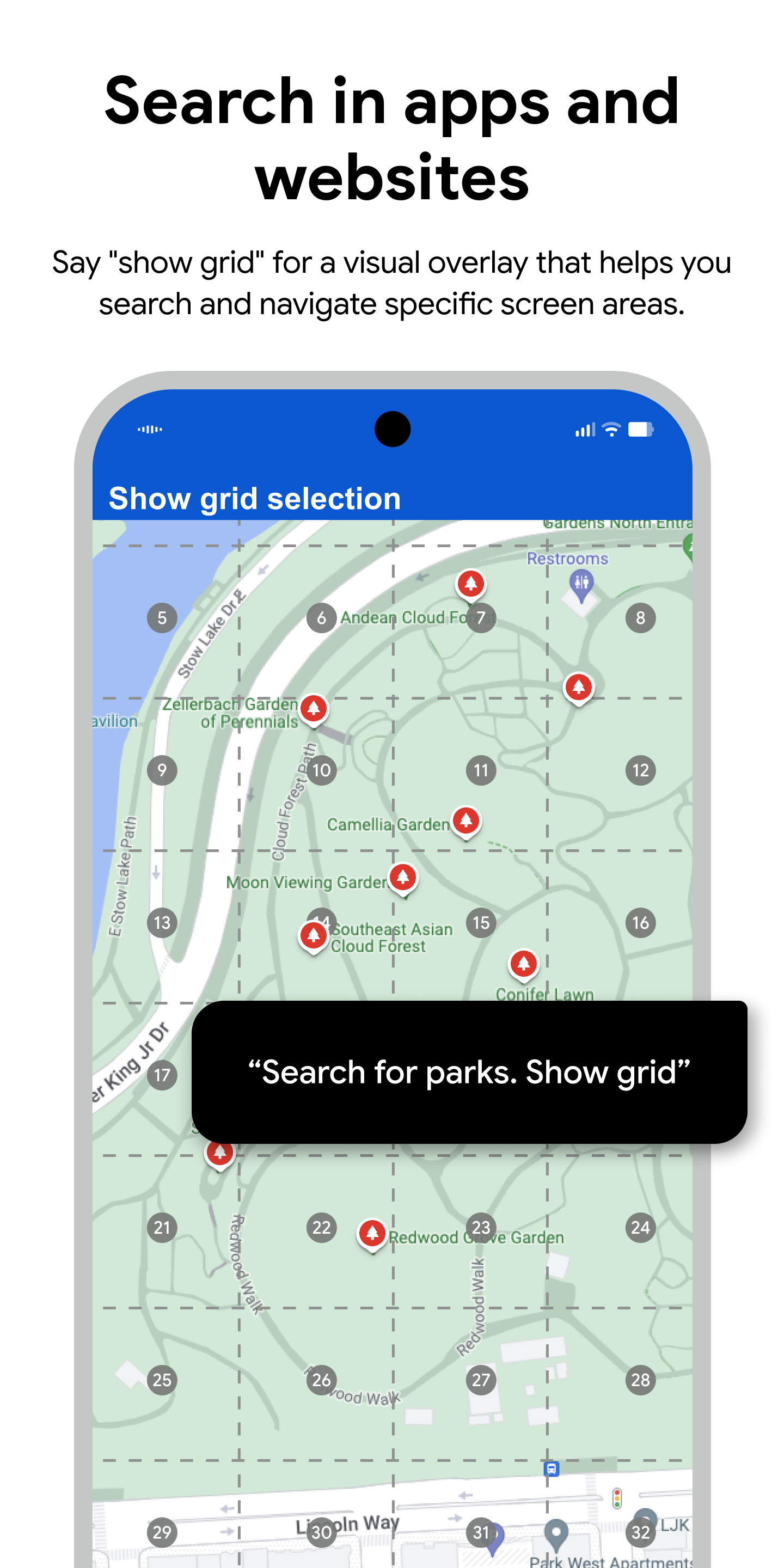 اسکرین شات 6 برنامه Voice Access