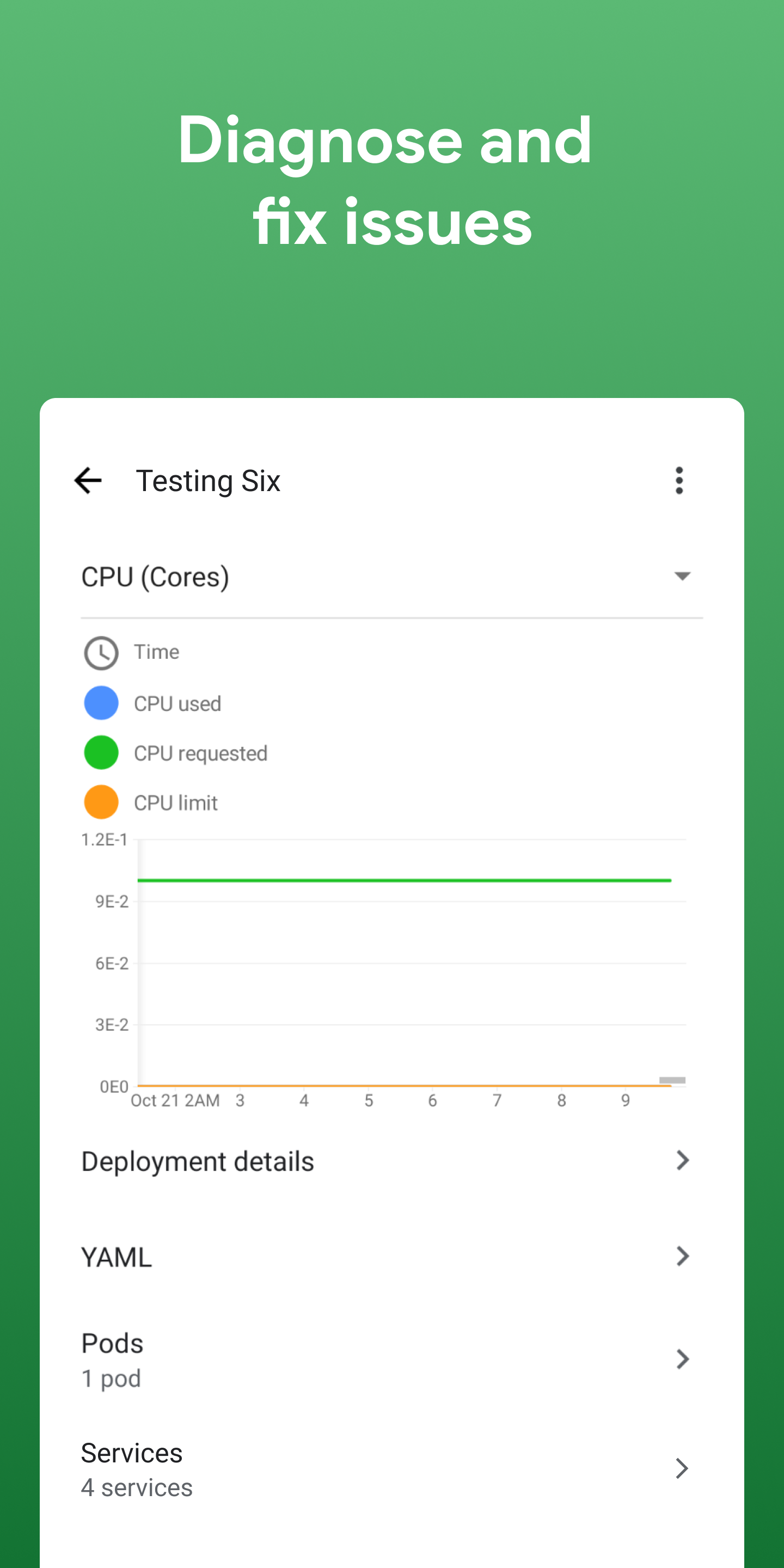 اسکرین شات 4 برنامه Google Cloud