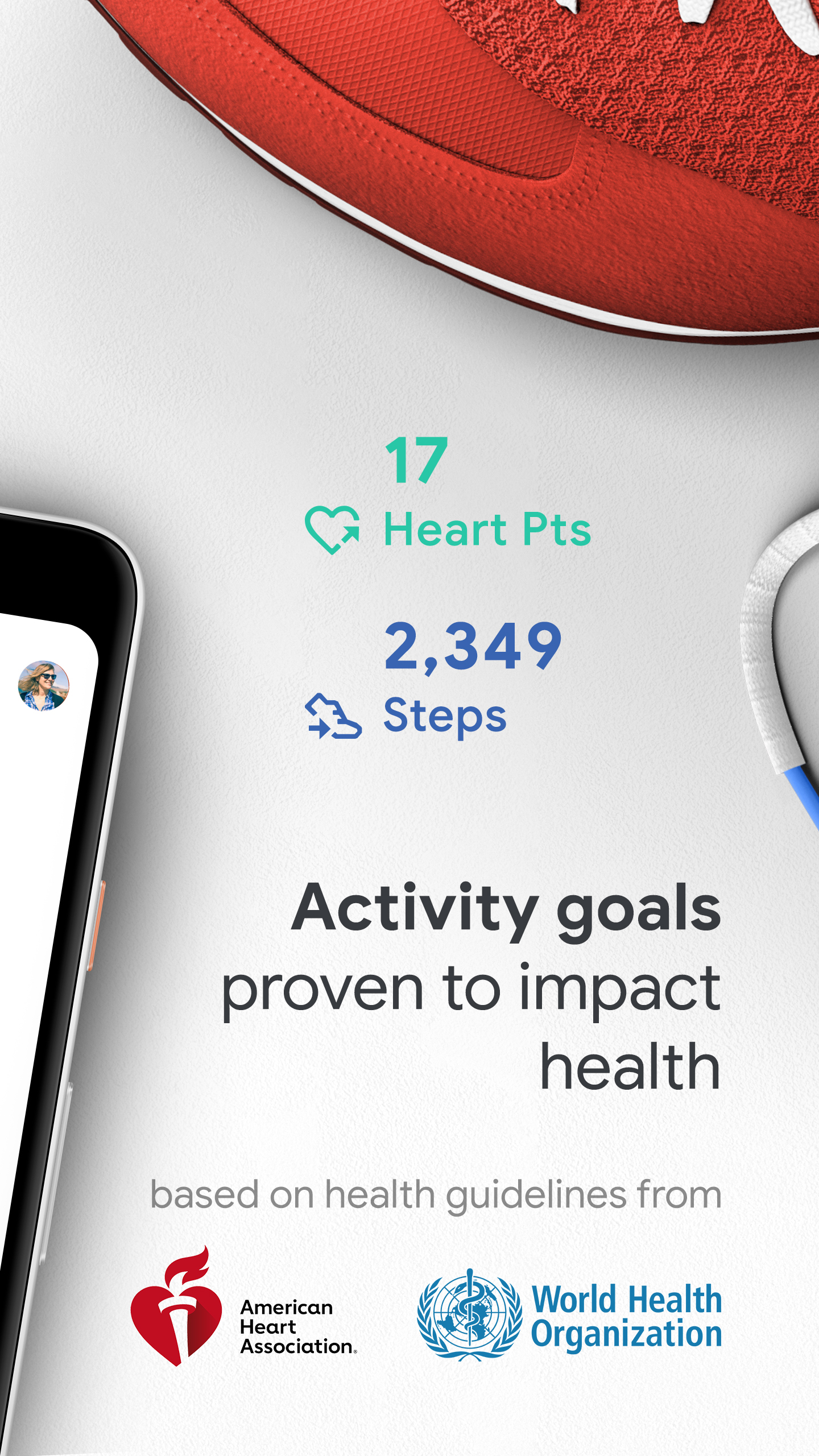 اسکرین شات 2 برنامه Google Fit: Activity Tracking