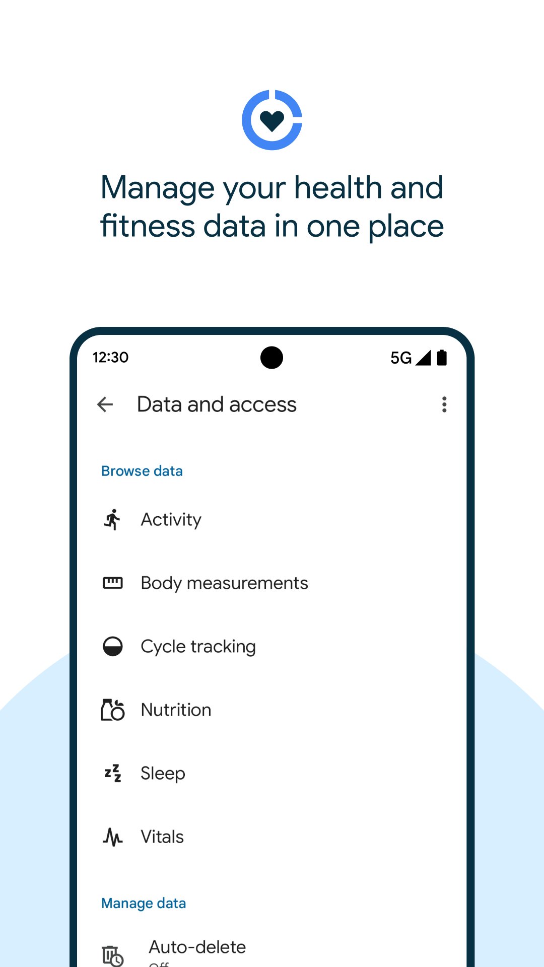 اسکرین شات 4 برنامه Health Connect