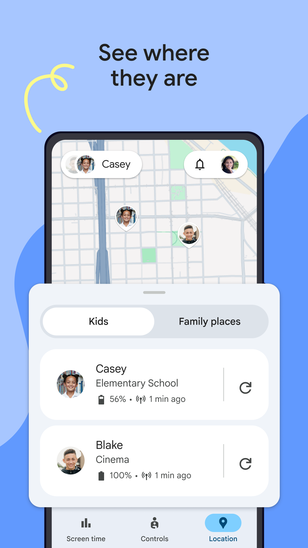 اسکرین شات 5 برنامه Google Family Link