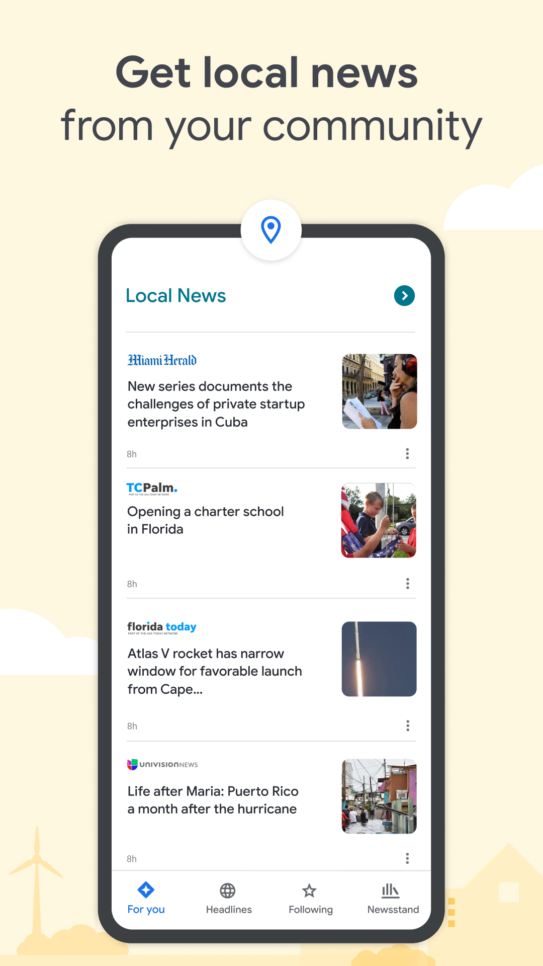 اسکرین شات 2 برنامه Google News - Daily Headlines