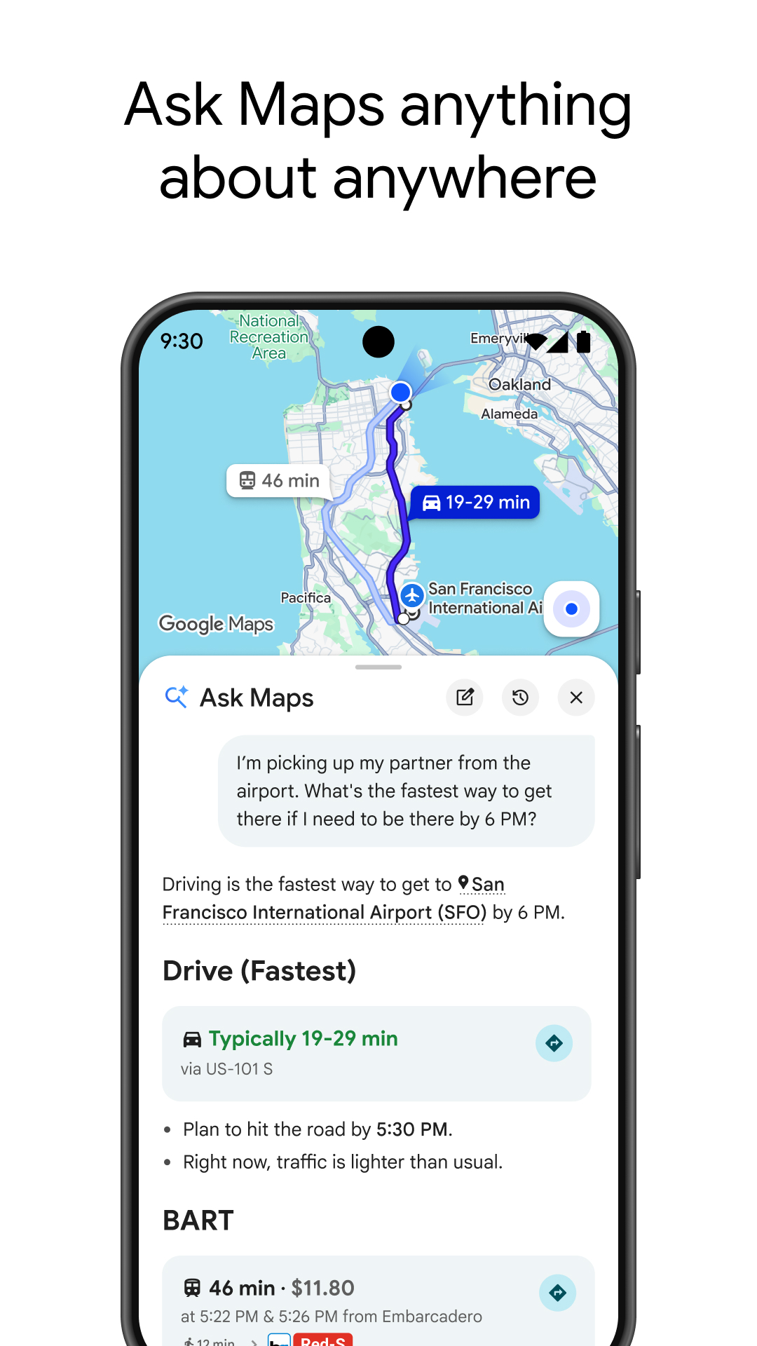 اسکرین شات 2 برنامه گوگل مپس - Google Maps
