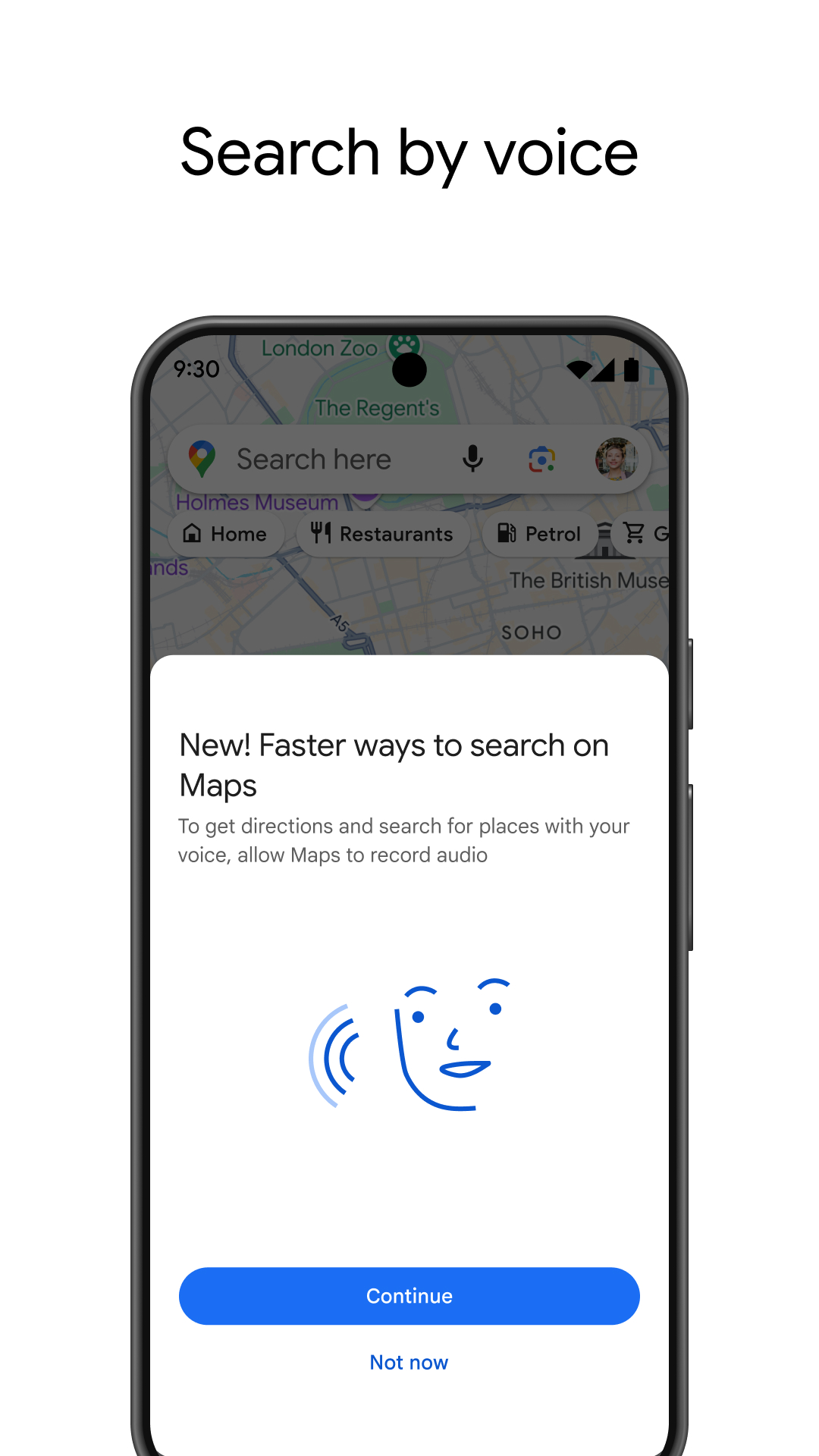 اسکرین شات 5 برنامه گوگل مپس - Google Maps