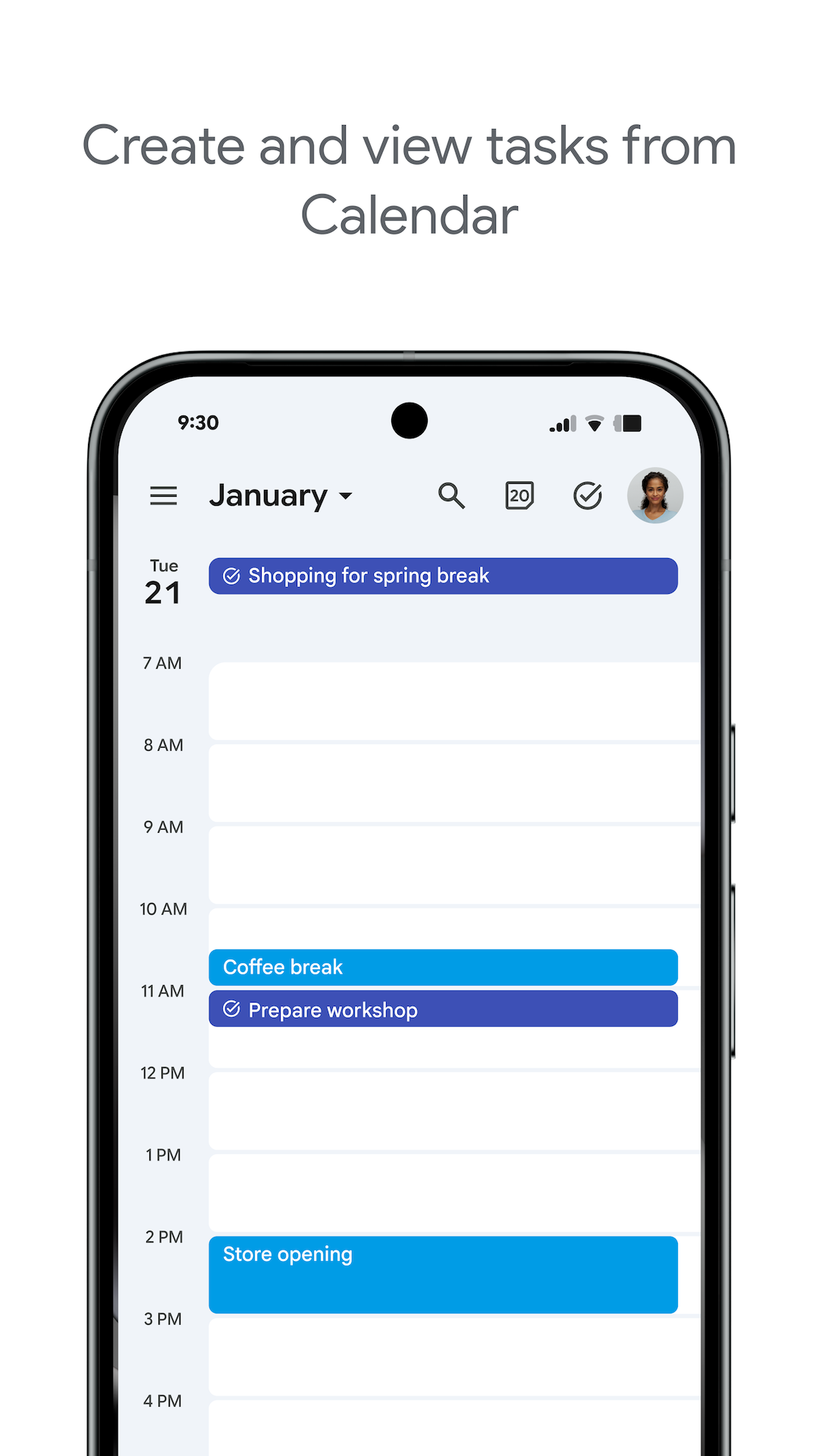 اسکرین شات 4 برنامه Google Tasks