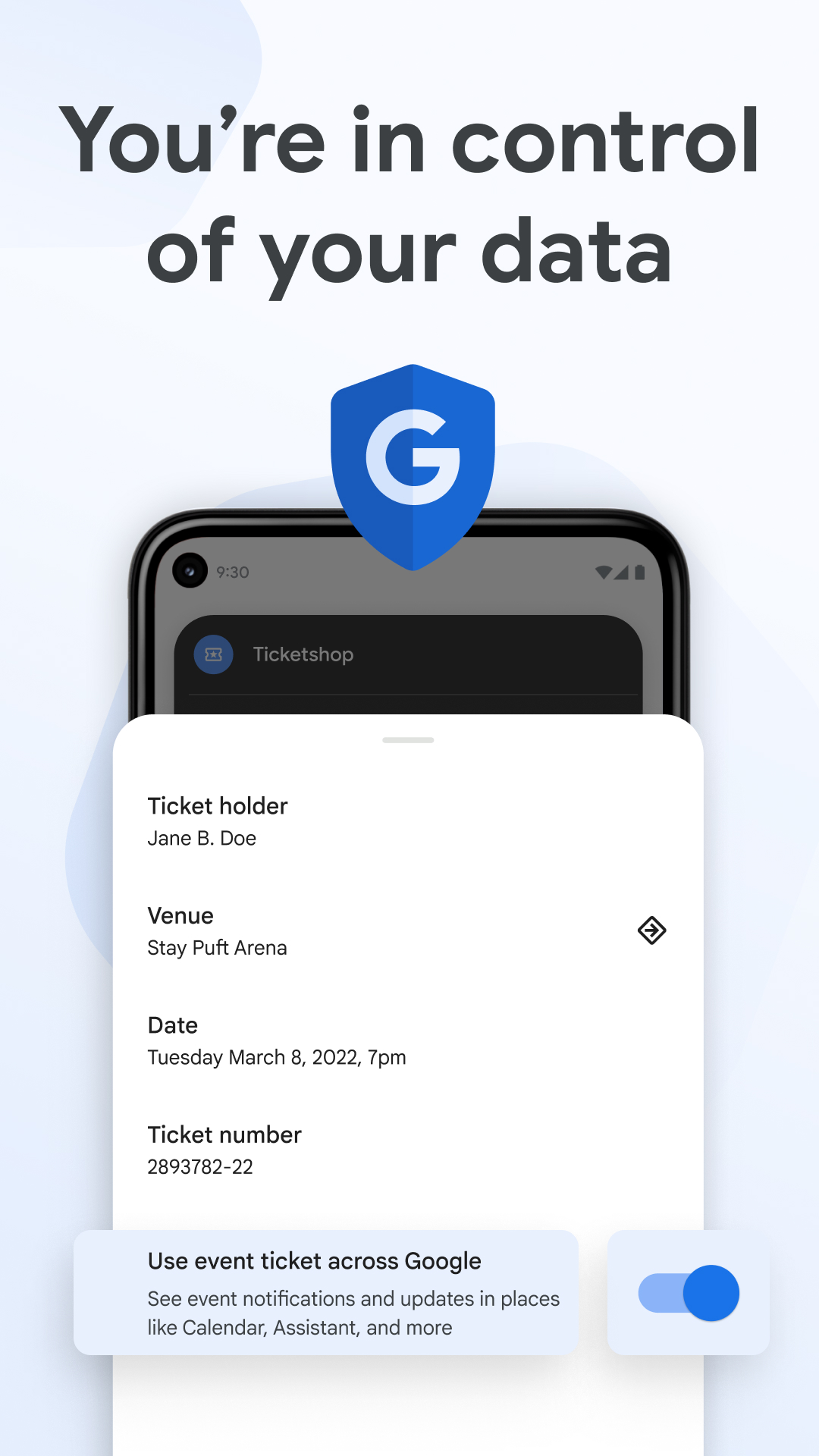 اسکرین شات 3 برنامه Google Wallet