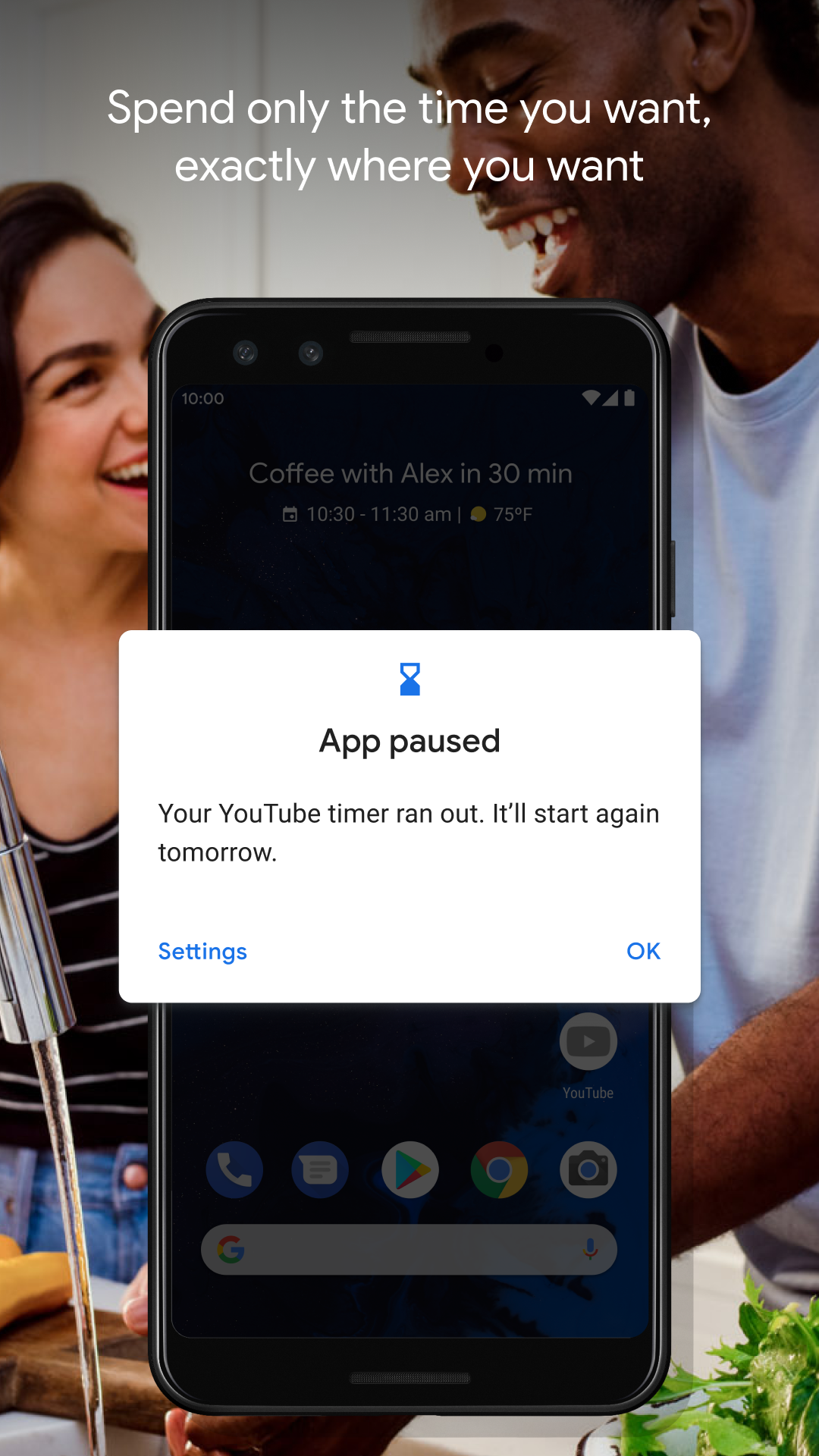 اسکرین شات 3 برنامه Digital Wellbeing
