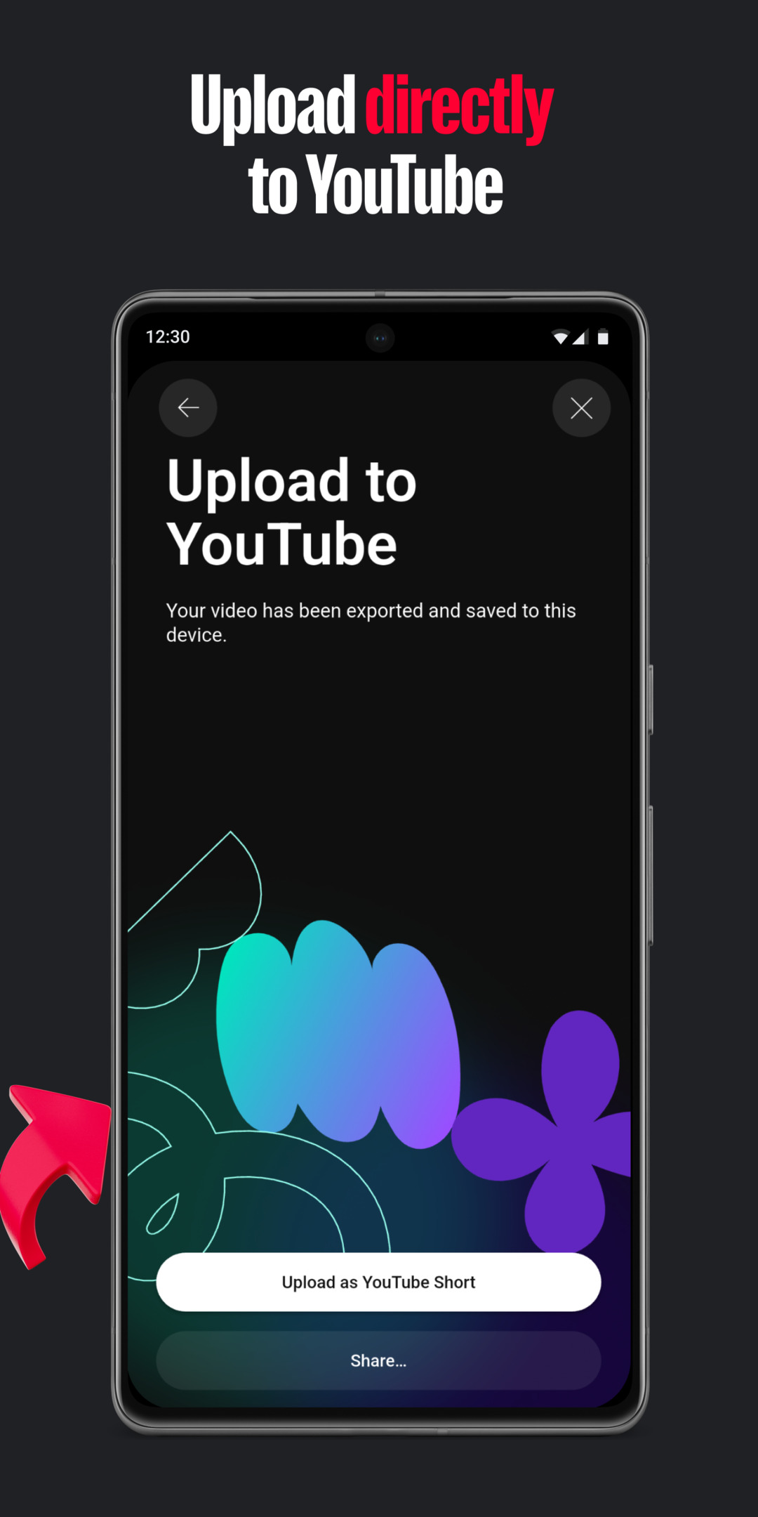 اسکرین شات 8 برنامه YouTube Create