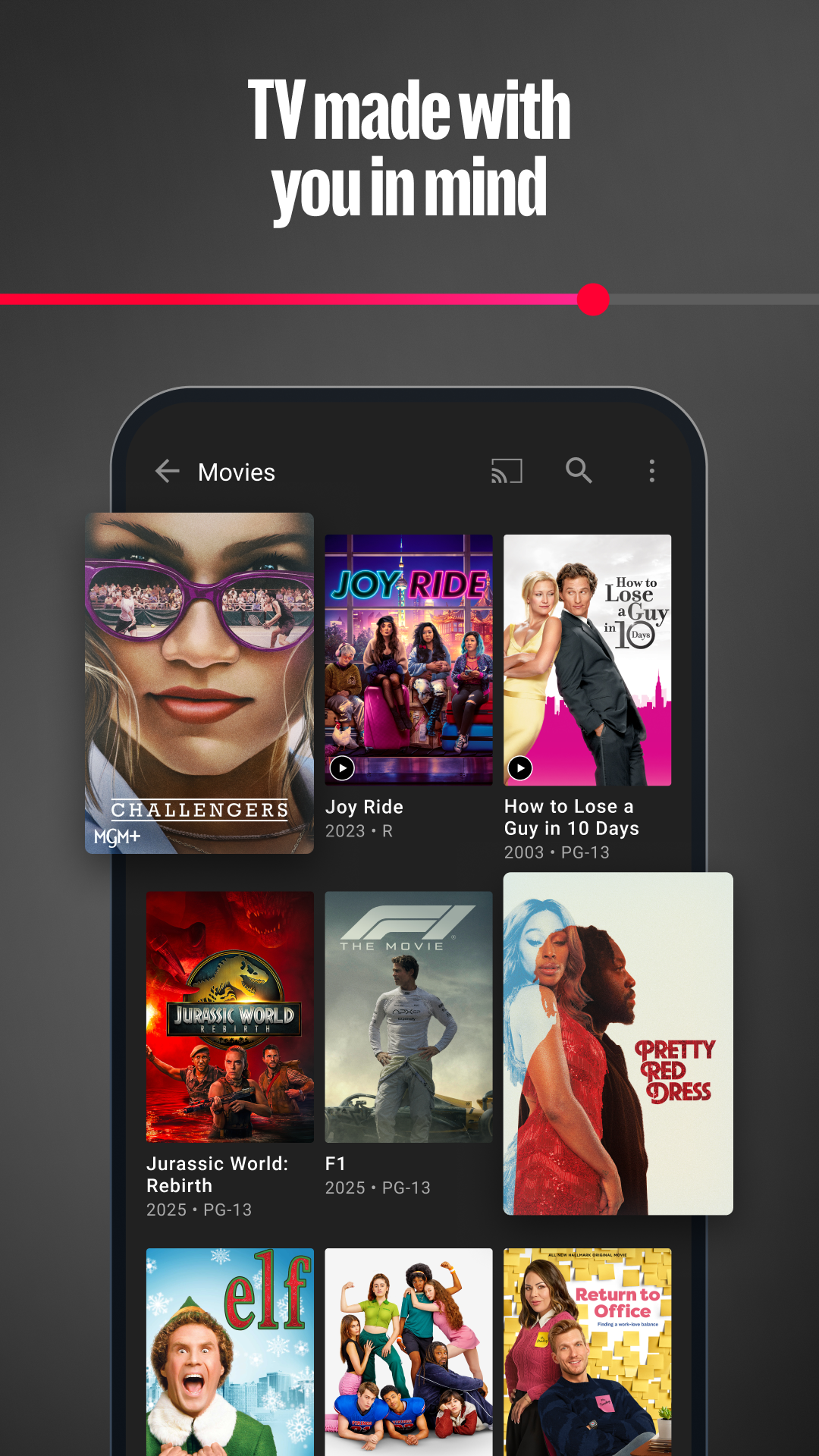 اسکرین شات 5 برنامه YouTube TV: Live TV & more