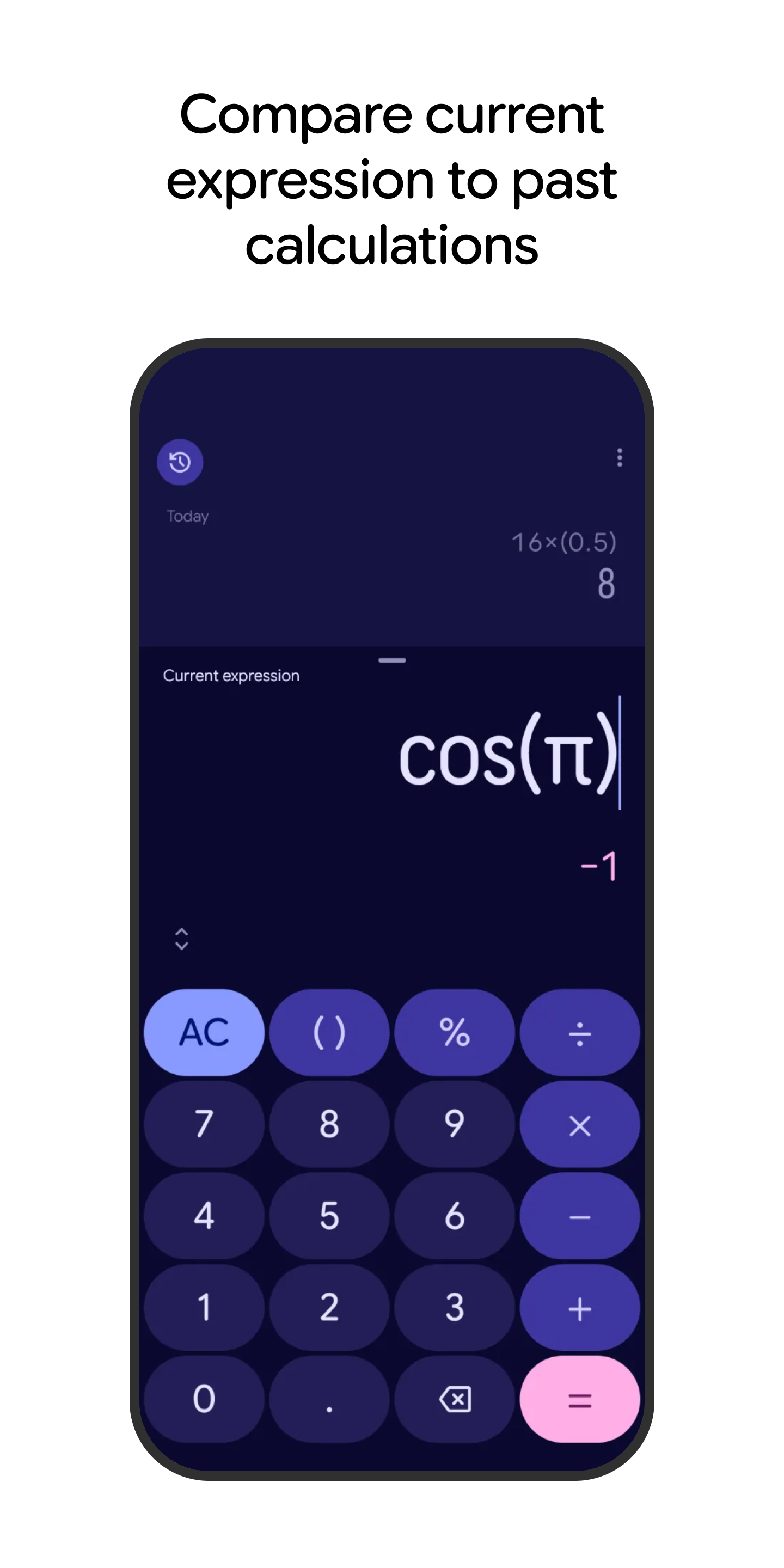 اسکرین شات 3 برنامه Calculator