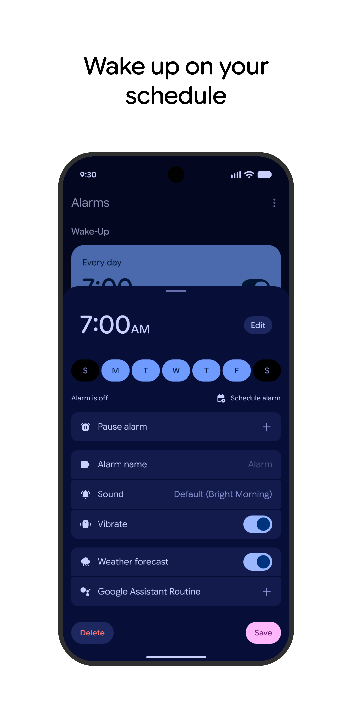 اسکرین شات 1 برنامه Clock