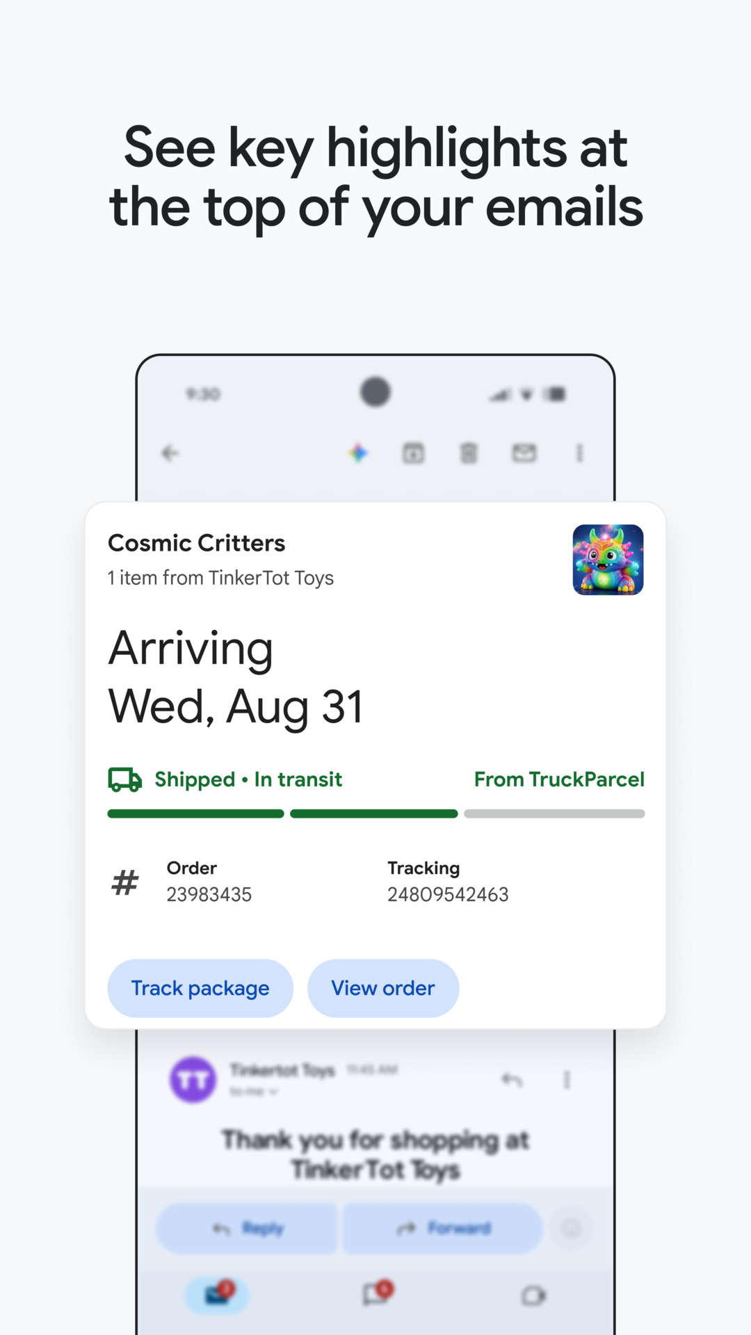 اسکرین شات 2 برنامه جیمیل - Gmail