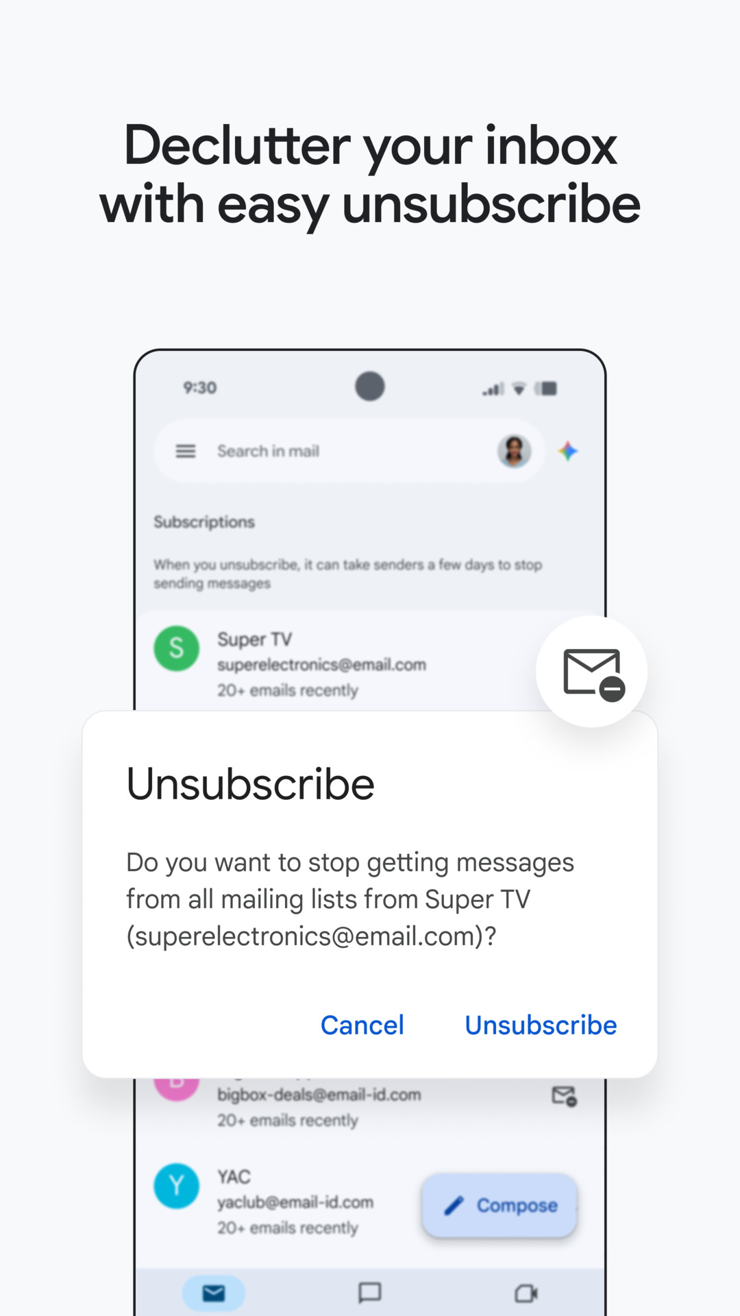 اسکرین شات 3 برنامه جیمیل - Gmail