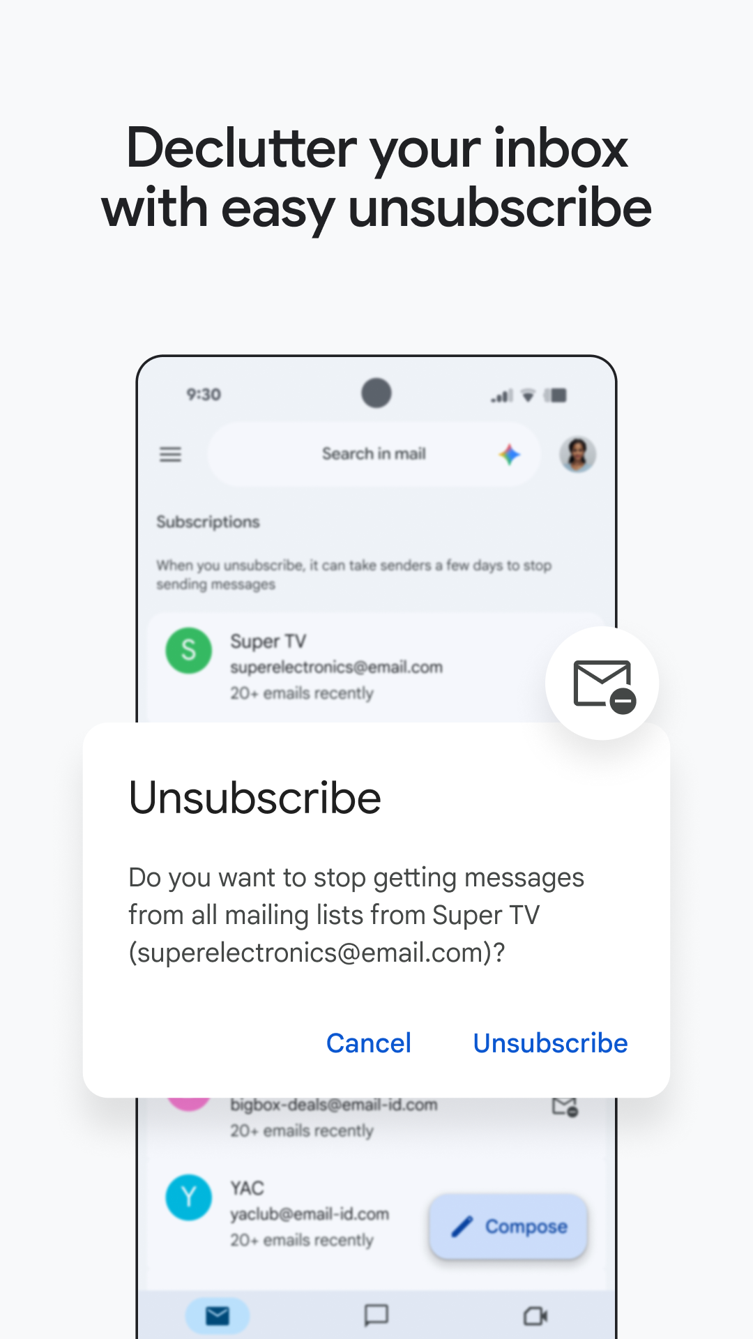 اسکرین شات 3 برنامه Gmail