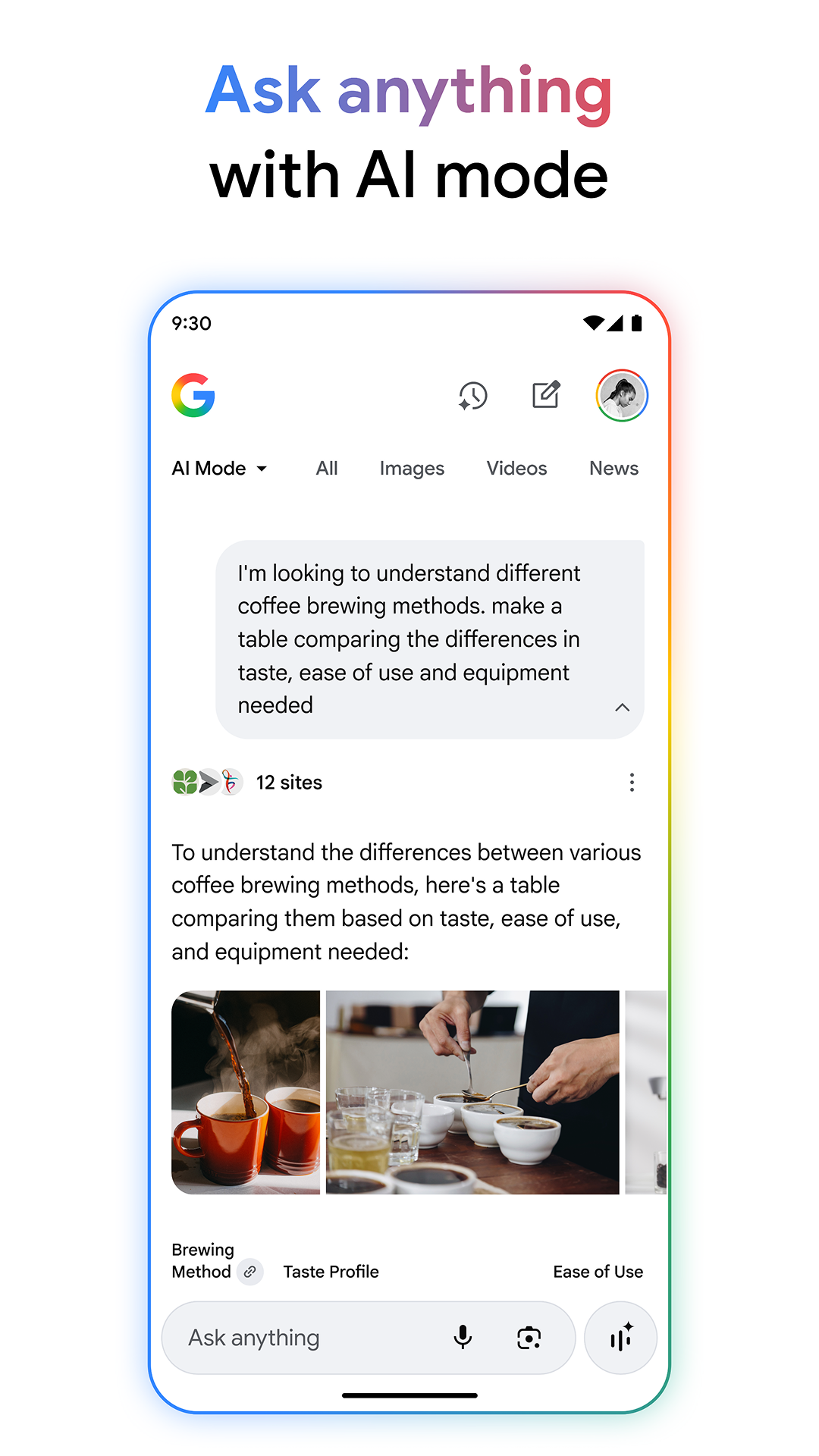 اسکرین شات 3 برنامه گوگل (Google)