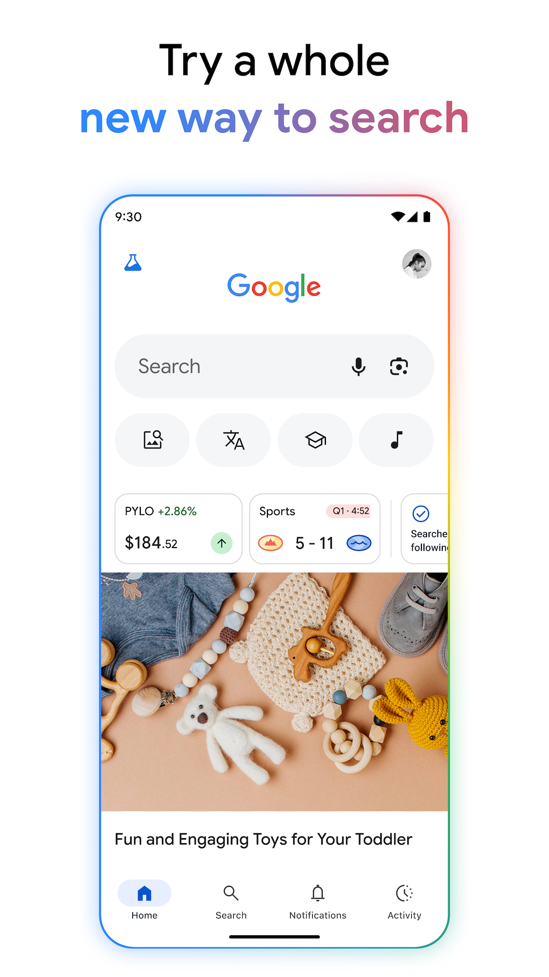 اسکرین شات 1 برنامه گوگل (Google)