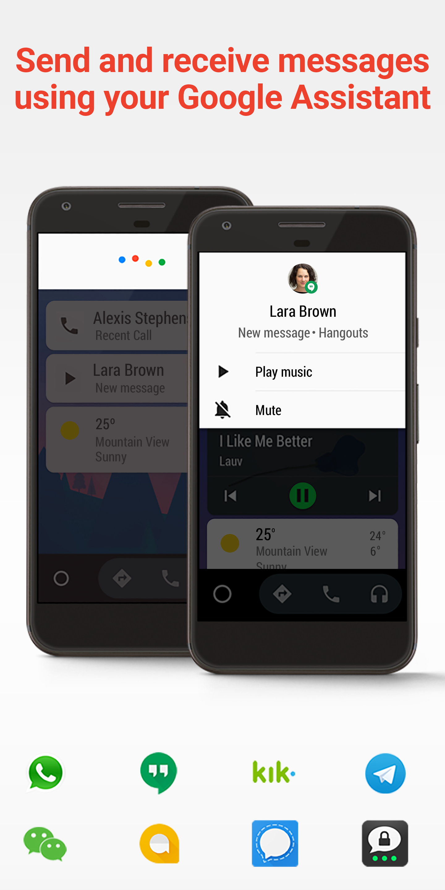 اسکرین شات 4 برنامه Android Auto