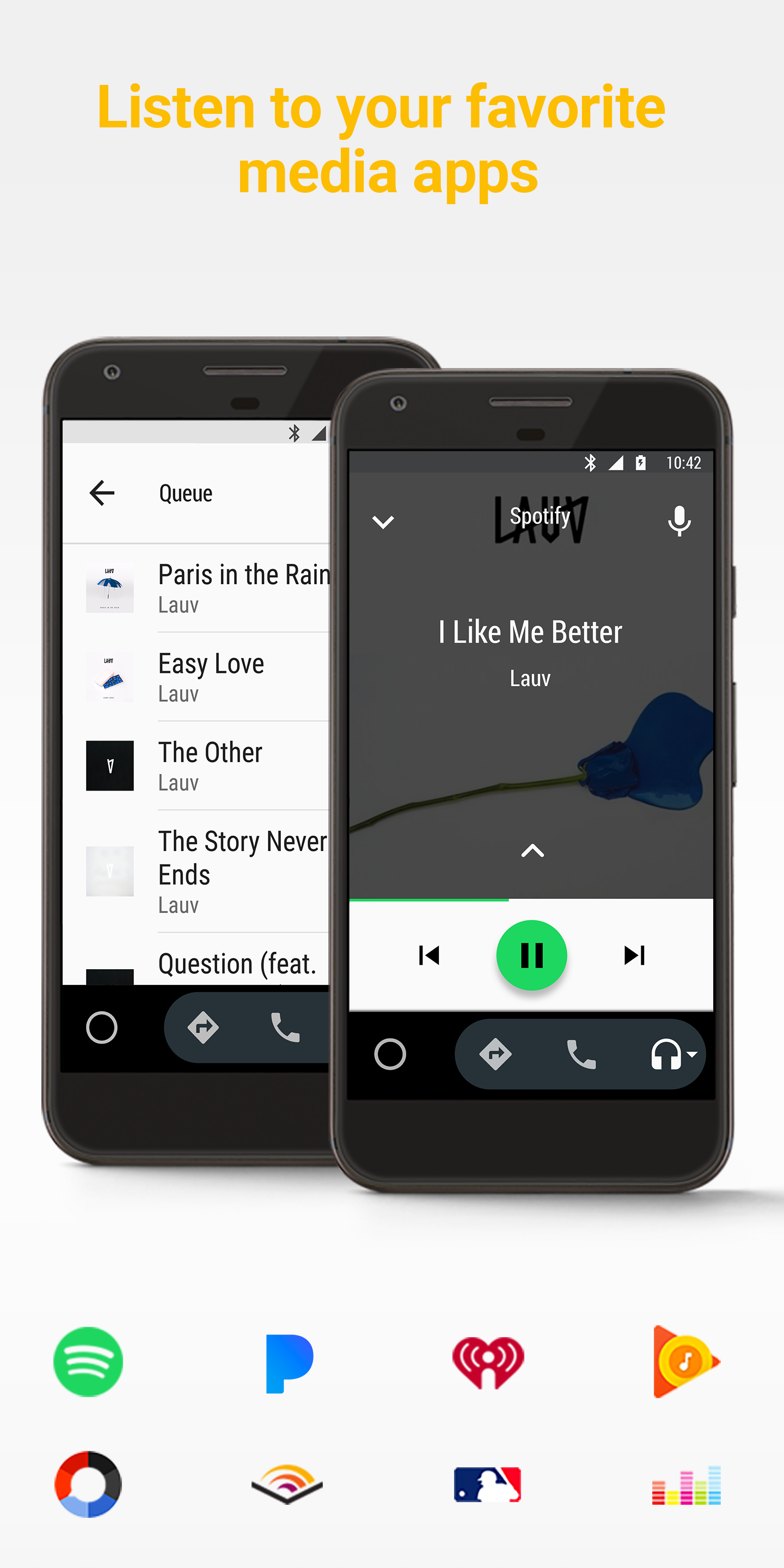 اسکرین شات 3 برنامه Android Auto