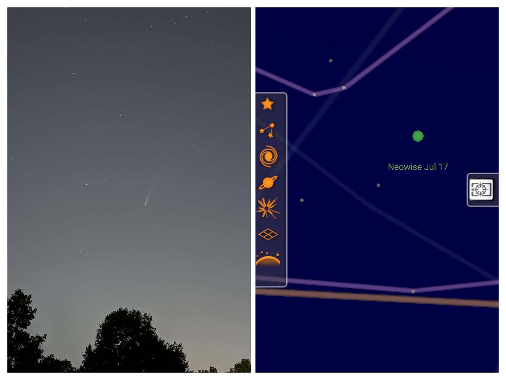 اسکرین شات 1 برنامه Sky Map