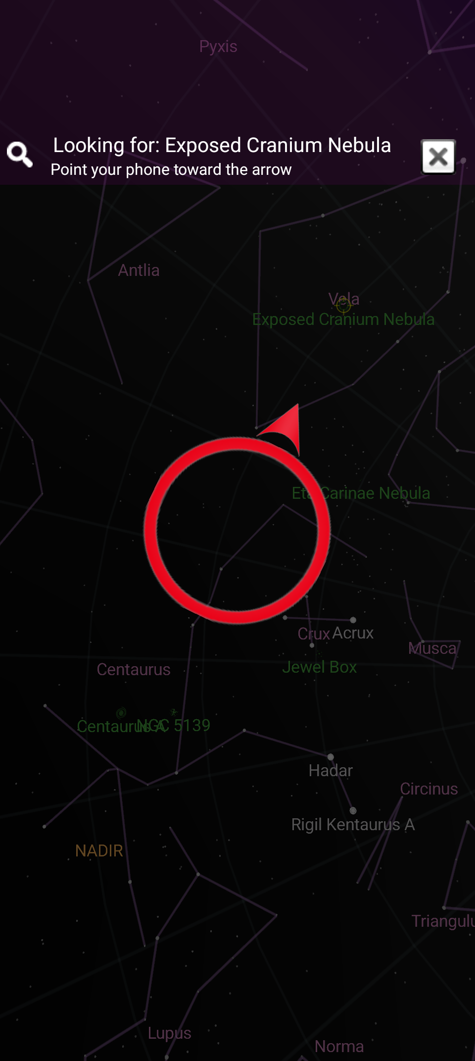 اسکرین شات 5 برنامه Sky Map