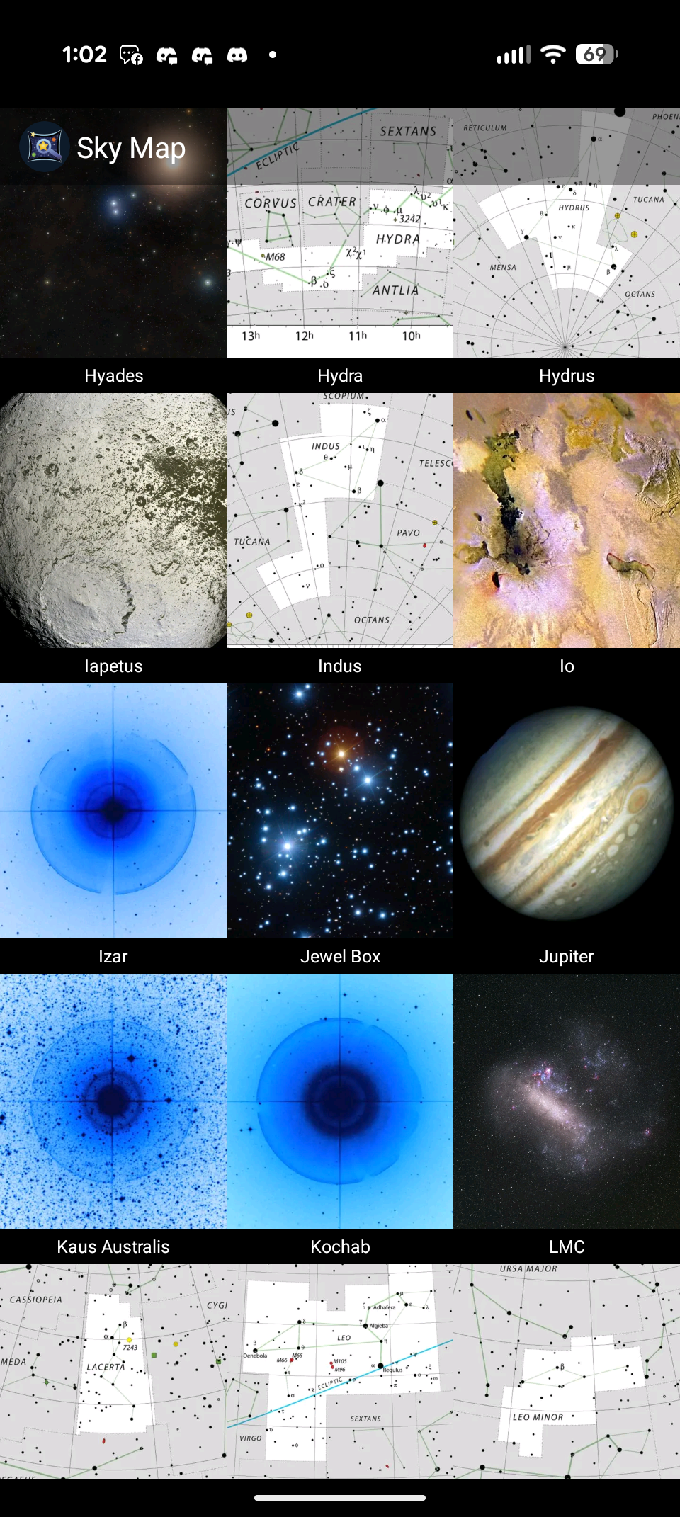 اسکرین شات 3 برنامه Sky Map