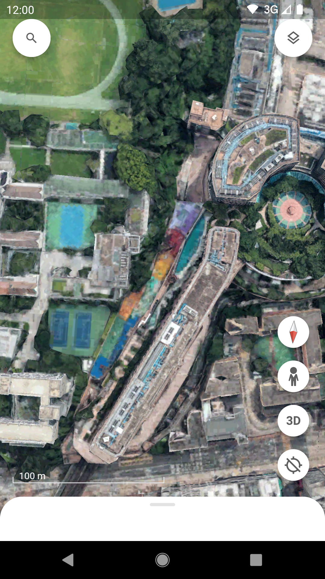 اسکرین شات 1 برنامه گوگل ارت (google earth)