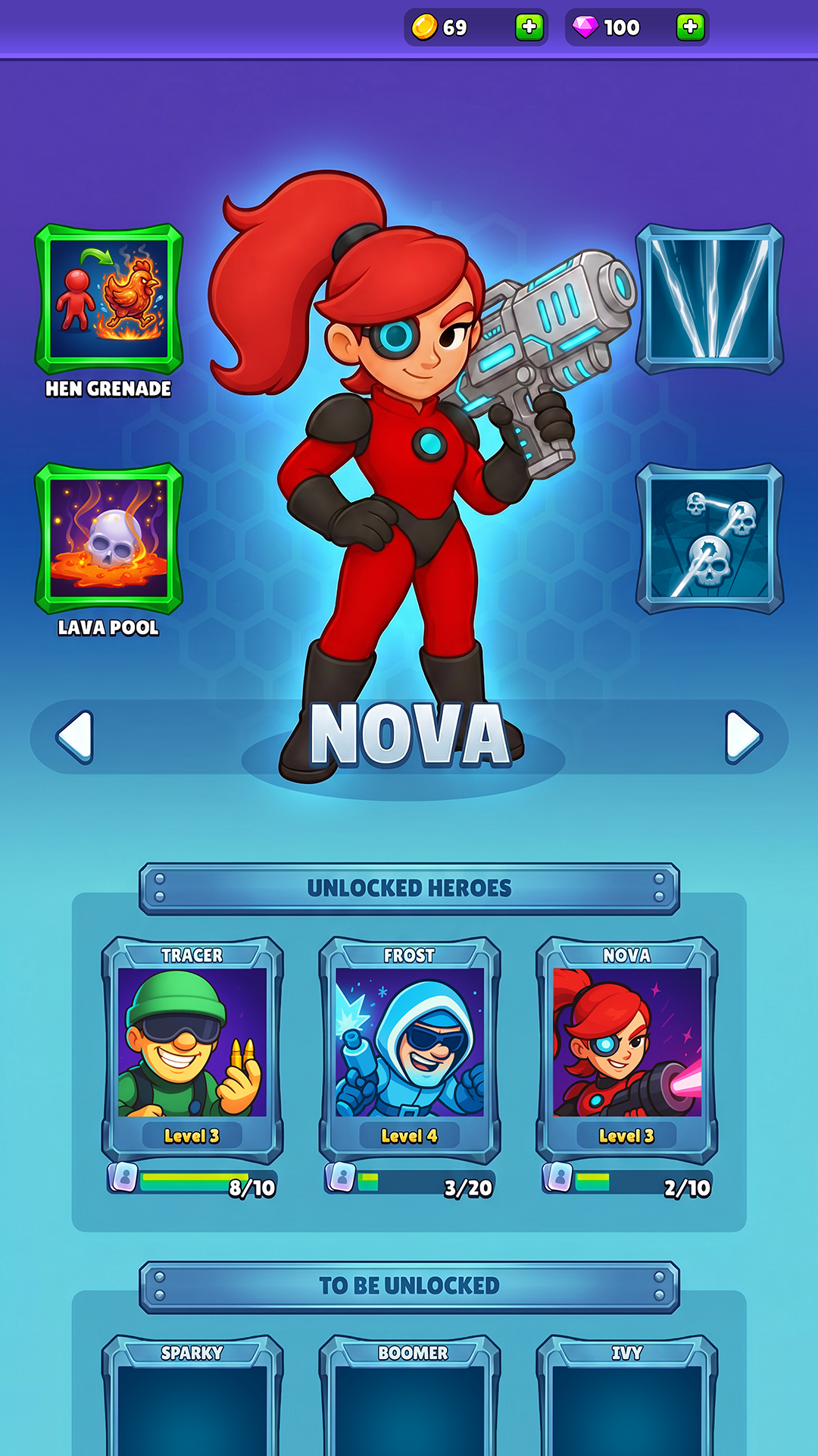 اسکرین شات 5 بازی Bullet Heroes: TD RPG Shooter