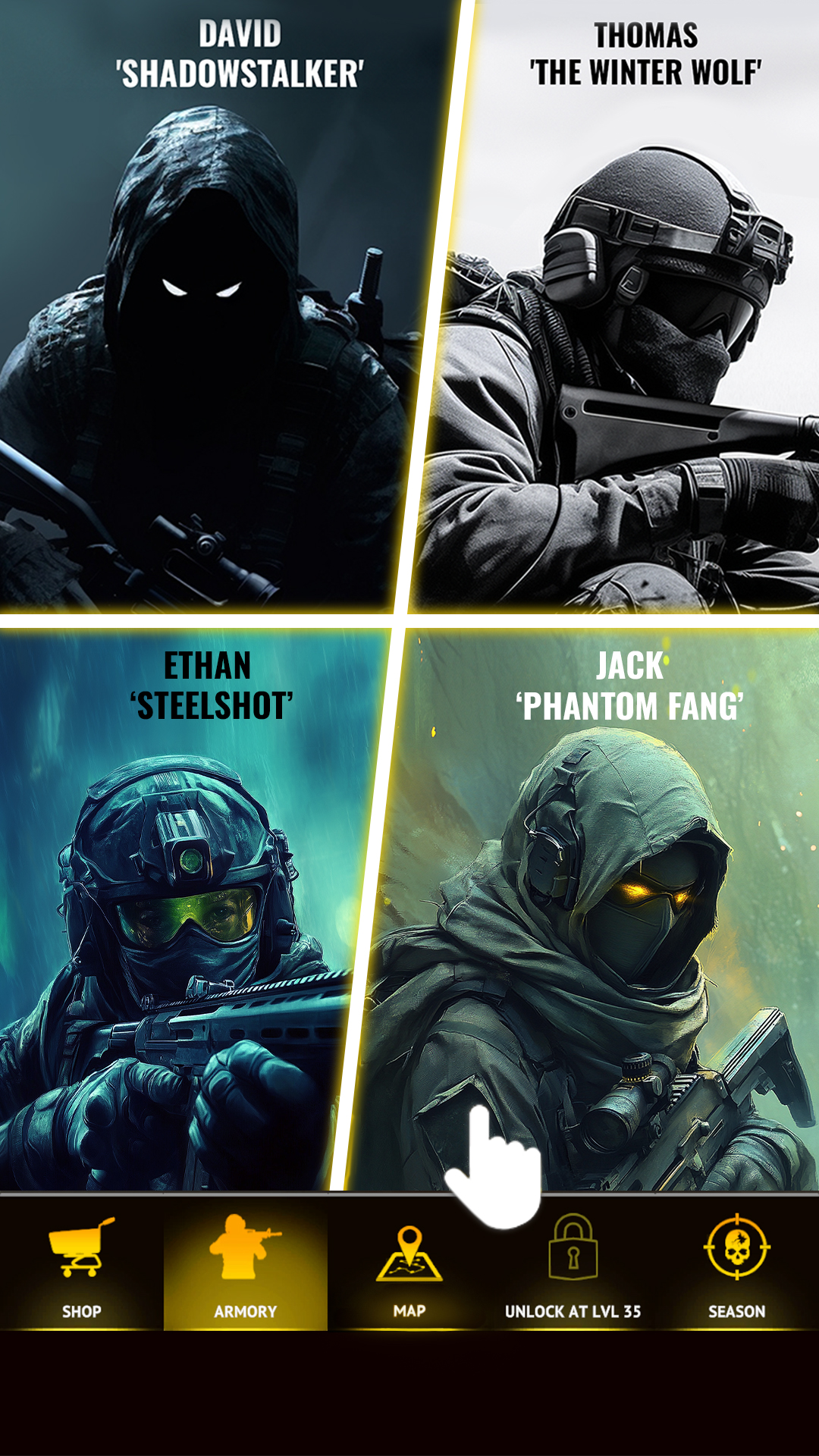 اسکرین شات 2 بازی Sniper Area: Sniper shooter