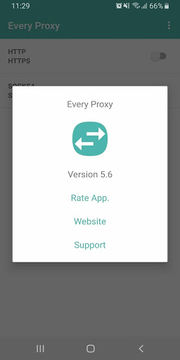 اسکرین شات 5 برنامه Every Proxy