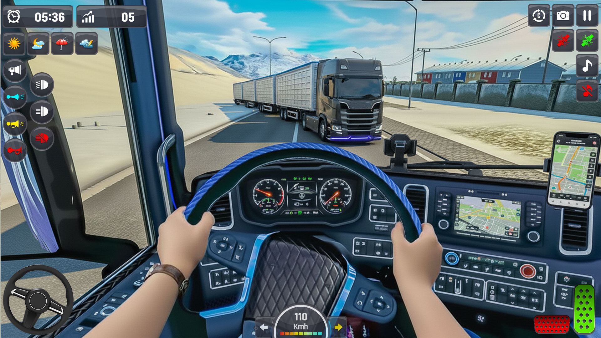 اسکرین شات 7 بازی City Cargo Truck Driving game