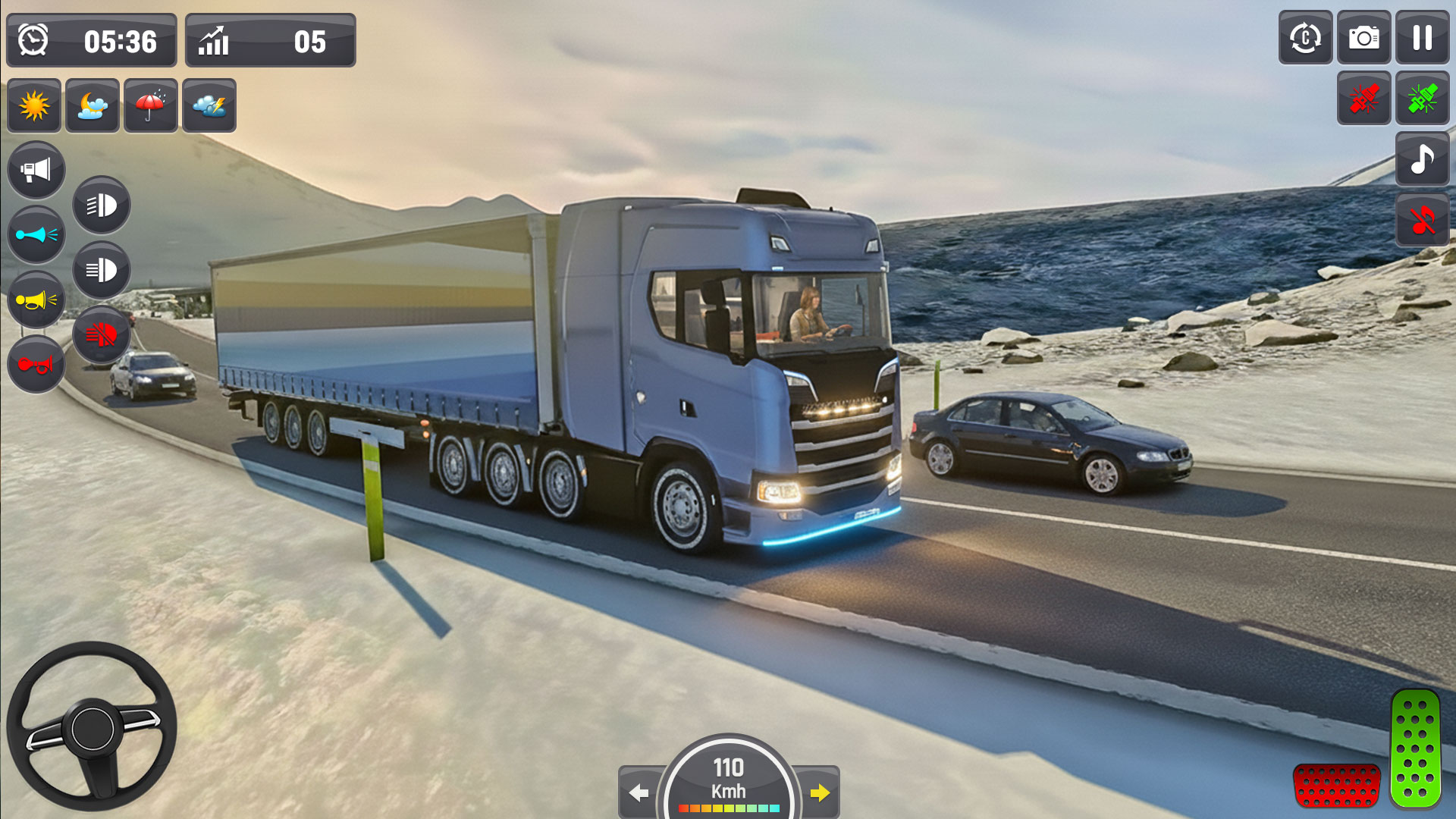 اسکرین شات 1 بازی City Cargo Truck Driving game