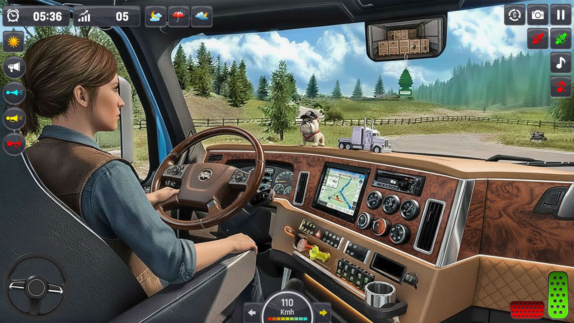 اسکرین شات 5 بازی City Cargo Truck Driving game