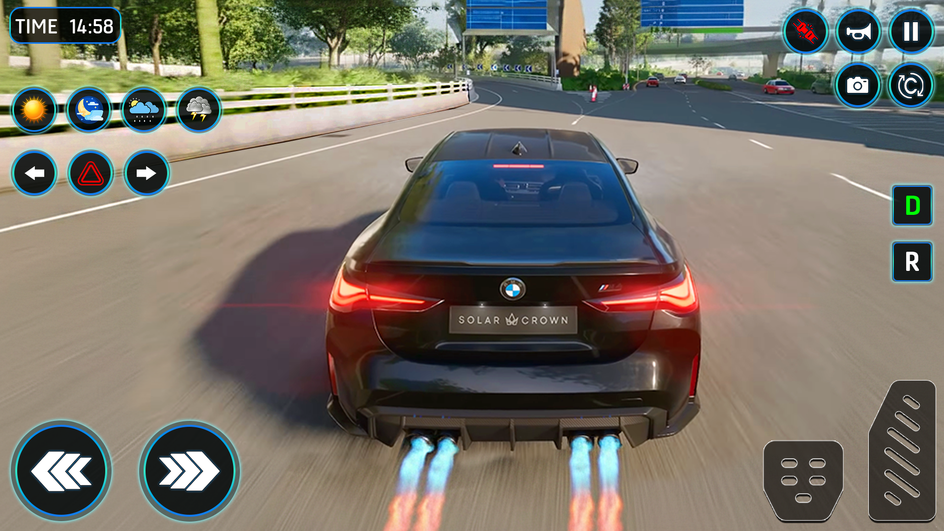 اسکرین شات 4 بازی Real Car Driving: Car Games 3D