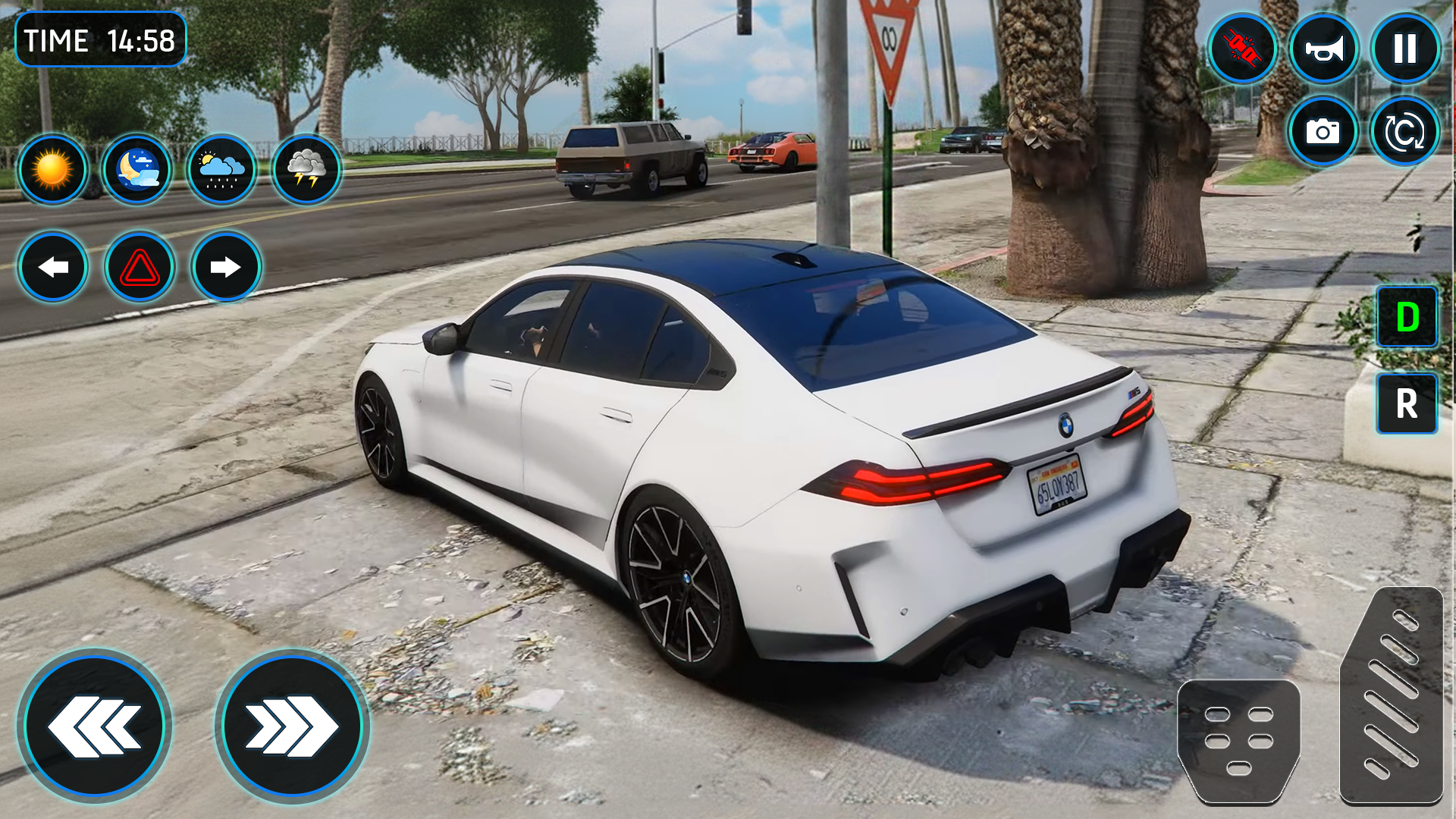 اسکرین شات 6 بازی Real Car Driving: Car Games 3D
