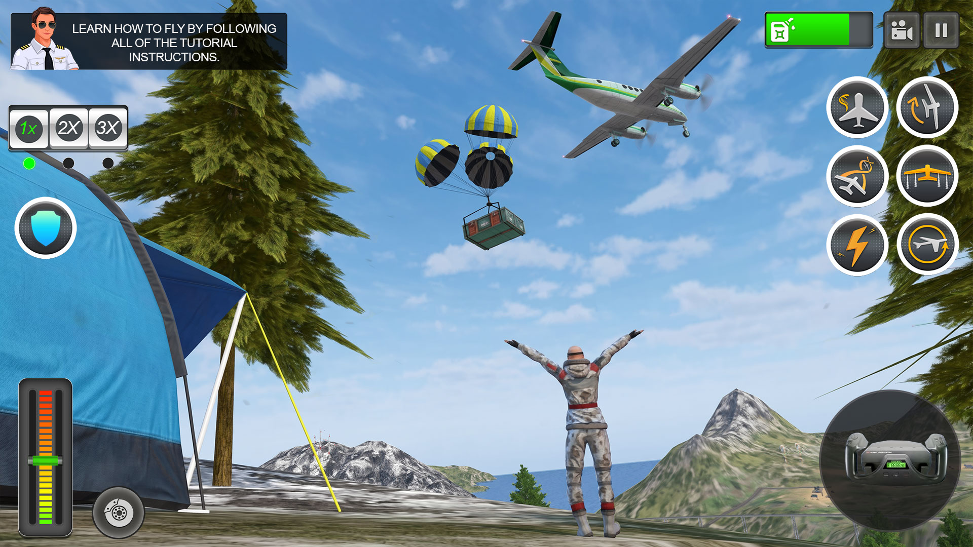 اسکرین شات 2 بازی Pilot Simulator: Airplane Game