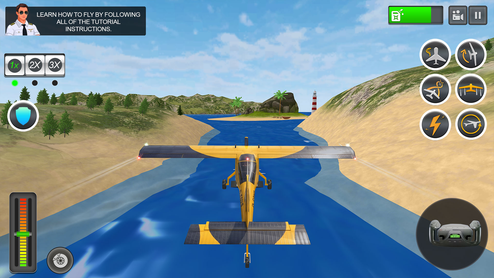 اسکرین شات 3 بازی Pilot Simulator: Airplane Game