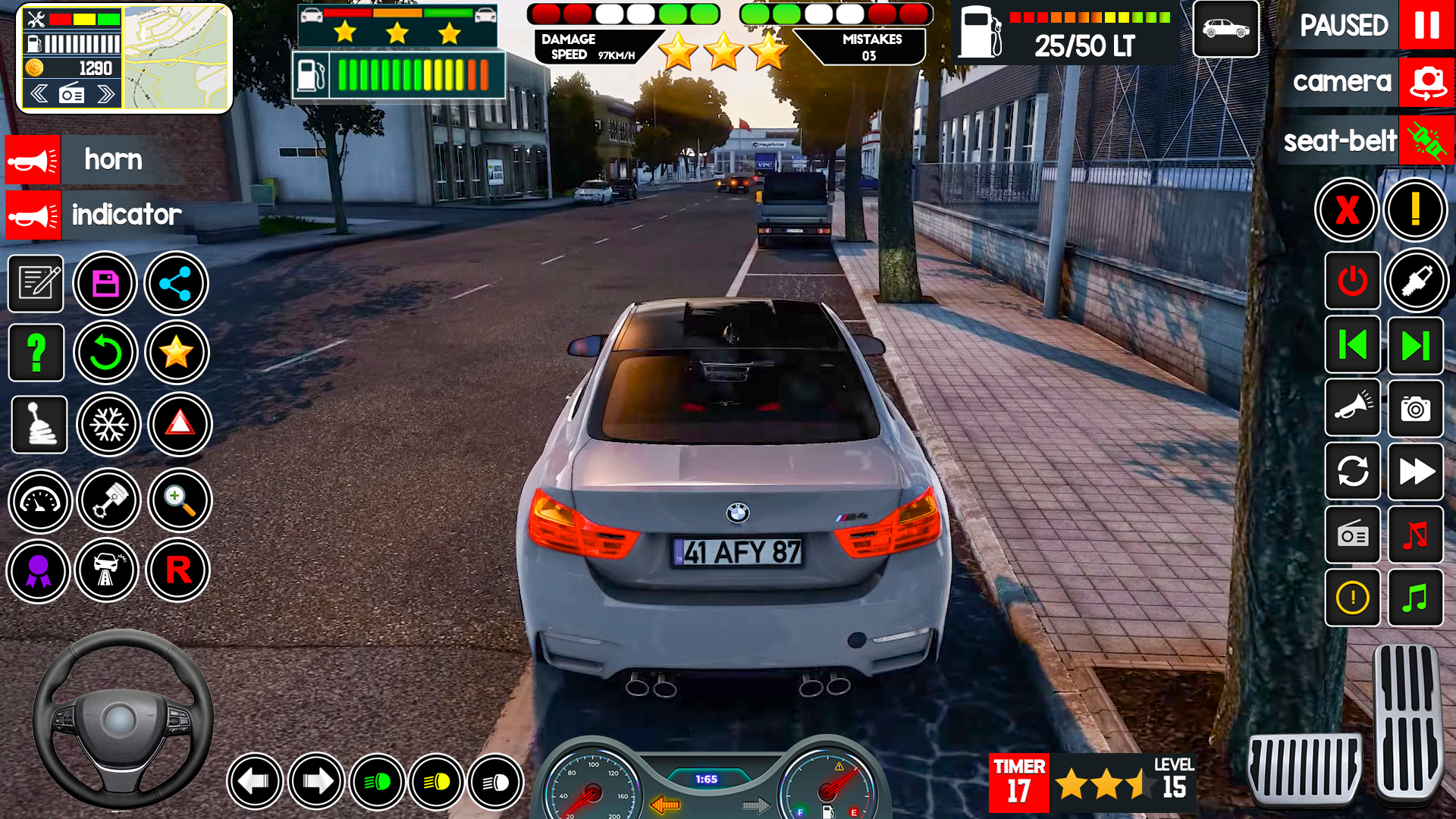 اسکرین شات 4 بازی Modern Car Driving : Car Games
