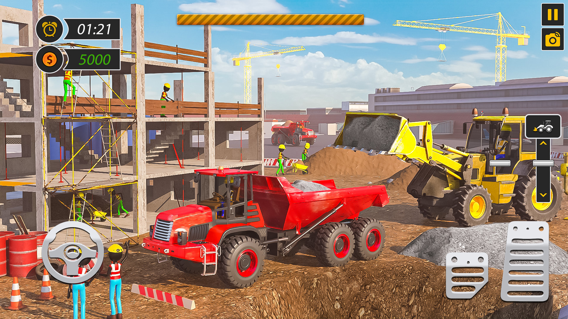 اسکرین شات 4 بازی Airport Construction JCB Games