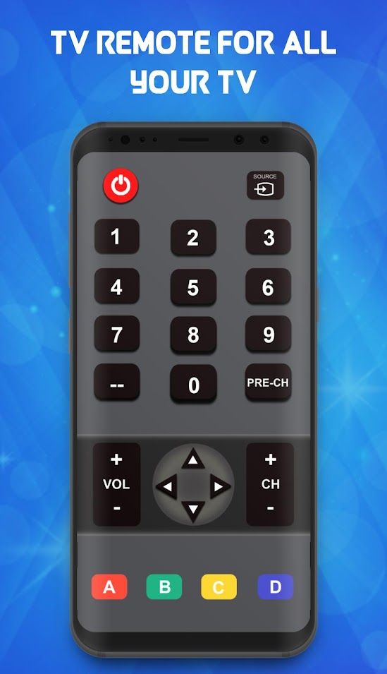 اسکرین شات 2 برنامه Universal TV Remote Control