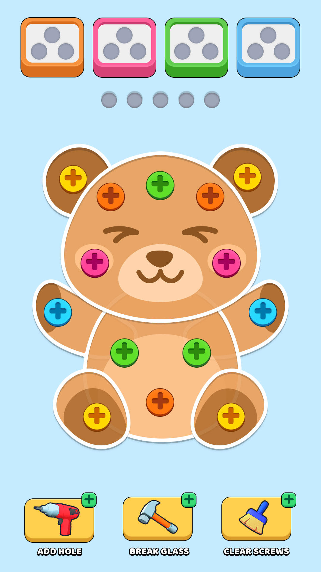 اسکرین شات 5 بازی Screw Jam Nuts & Bolts Puzzle