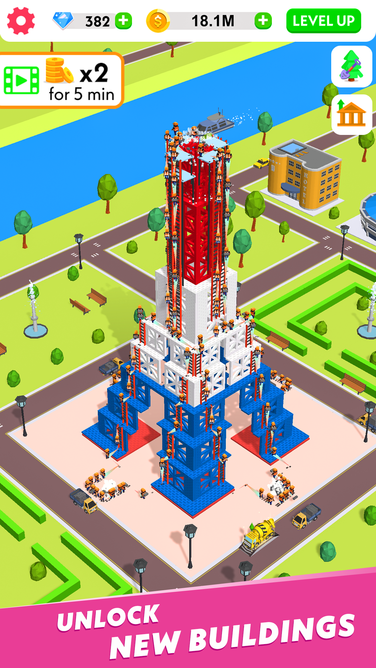 اسکرین شات 7 بازی Idle Construction 3D
