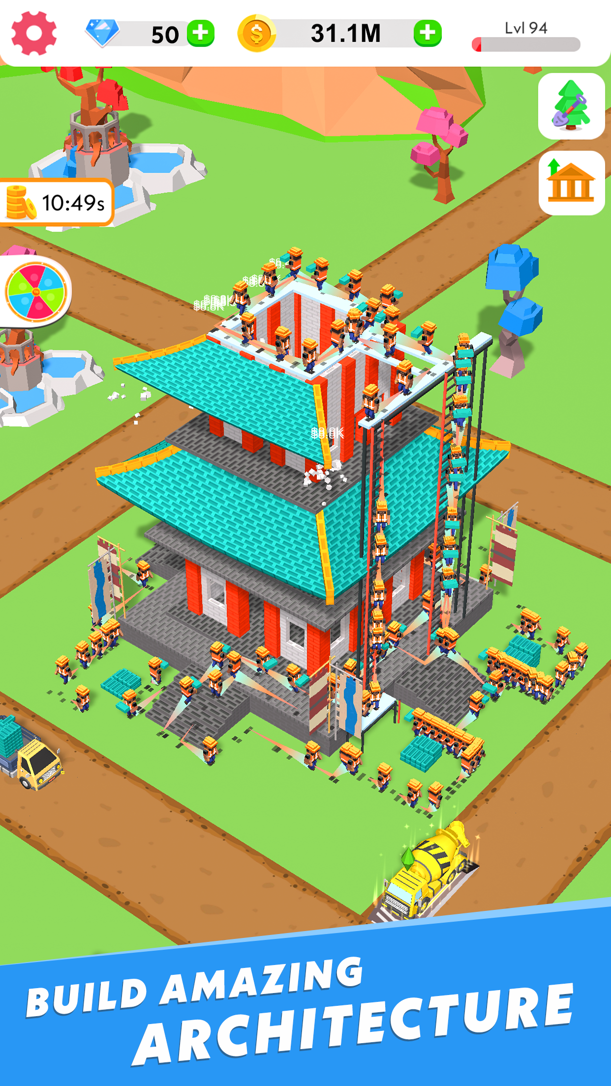 اسکرین شات 4 بازی Idle Construction 3D