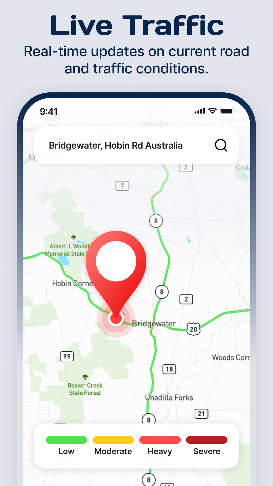 اسکرین شات 6 برنامه GPS Navigation: Live Earth Map