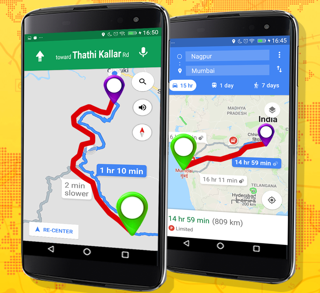 اسکرین شات 4 برنامه GPS Route Finder and Location