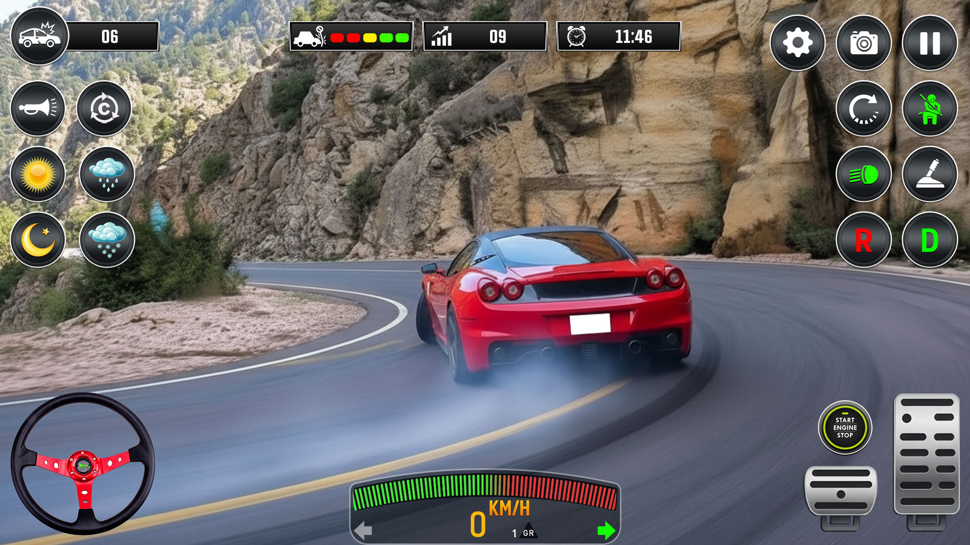 اسکرین شات 4 بازی Driving School - Car Games 3D